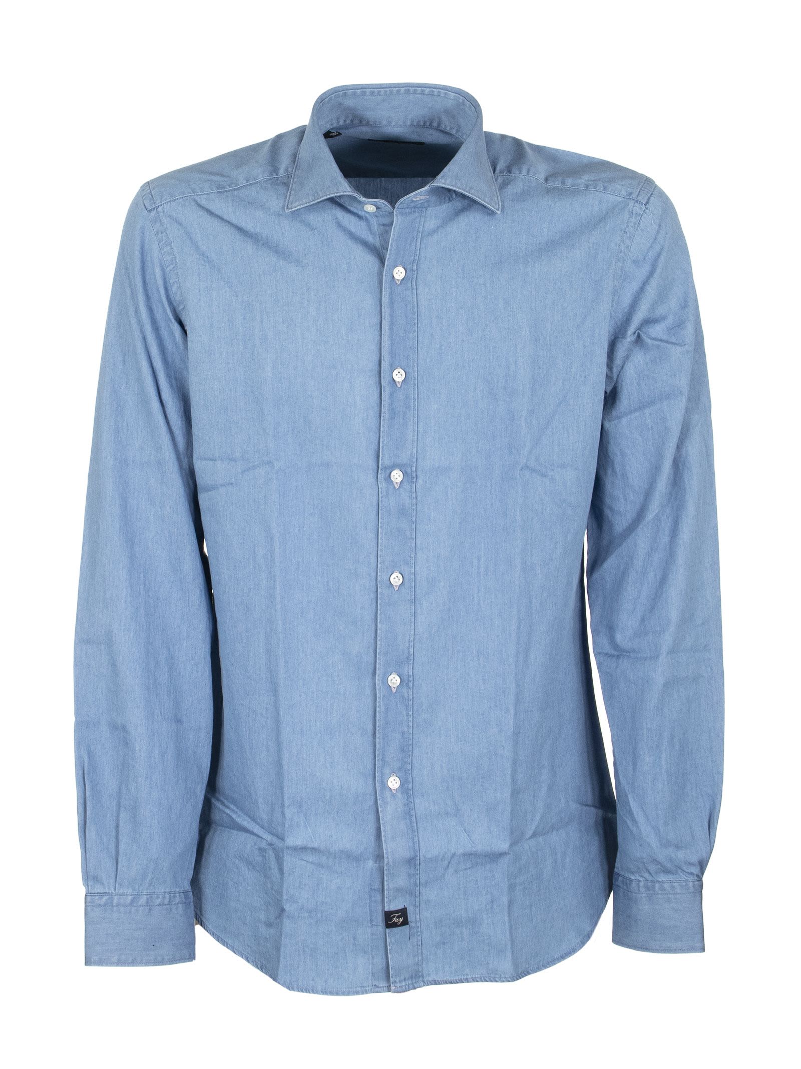 FAY DENIM SHIRT,11247856