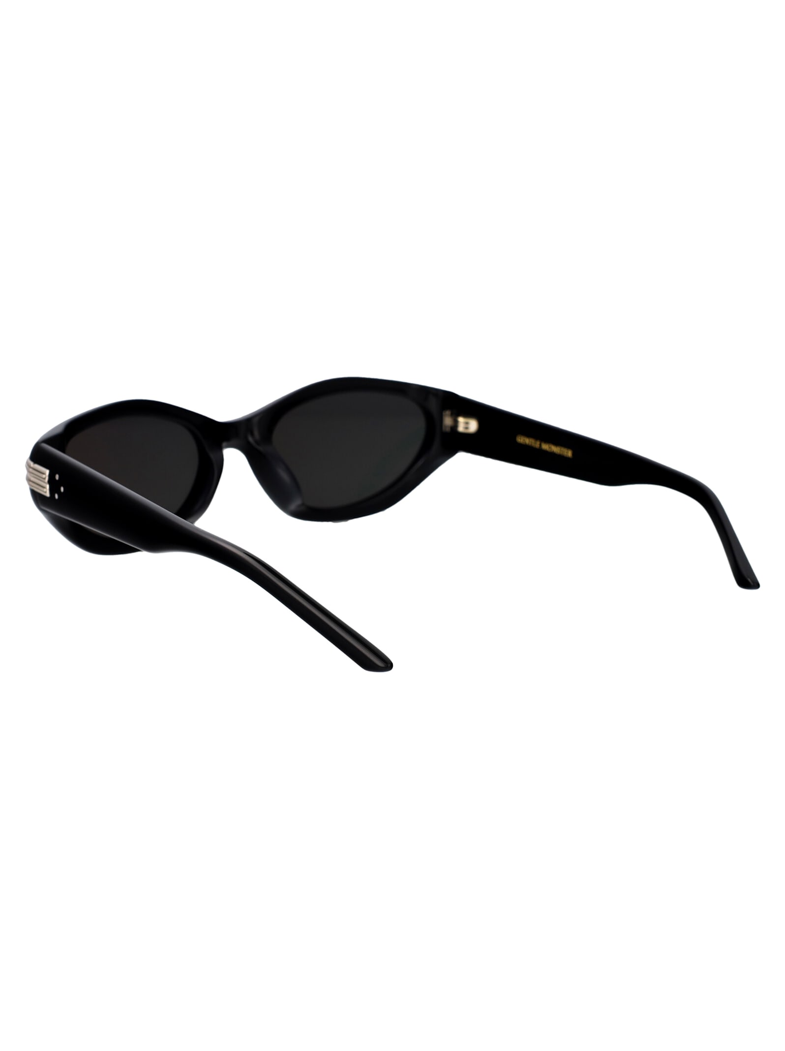 Shop Gentle Monster Kiko Sunglasses In 01 Black