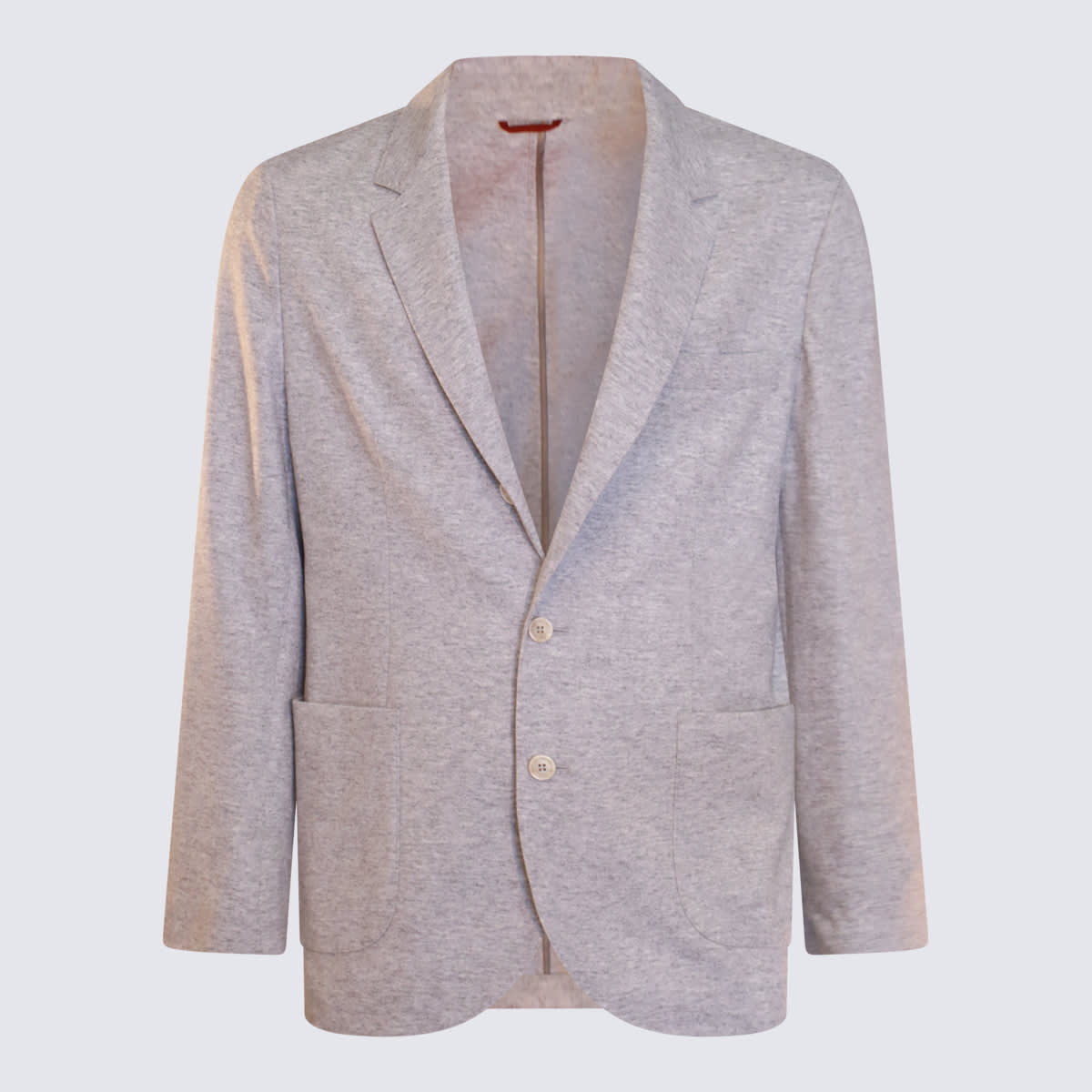 Shop Brunello Cucinelli Grey Wool Blazer