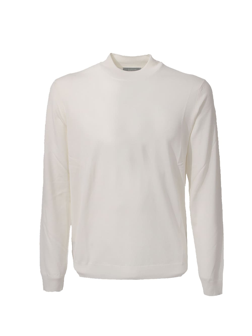 Shop Zanone Lupetto Sweater In White