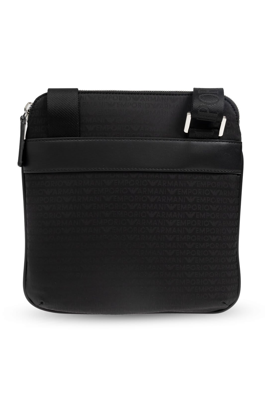 Shop Emporio Armani Shoulder Bag In Black