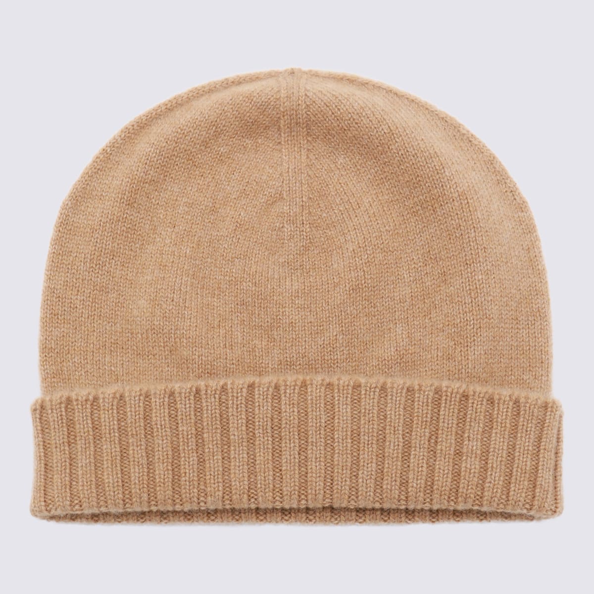 Shop Malo Beige Wool Hats In Arachide