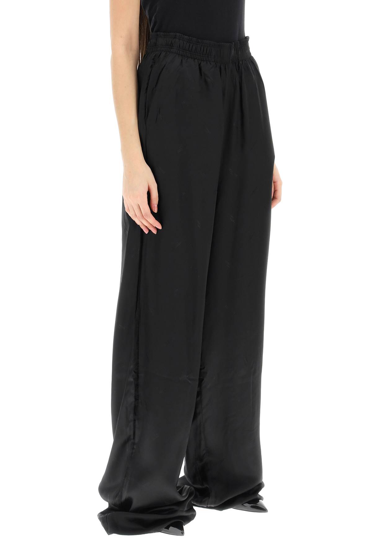 Shop Vetements Lining Tailored Sweatpants In Black (black)