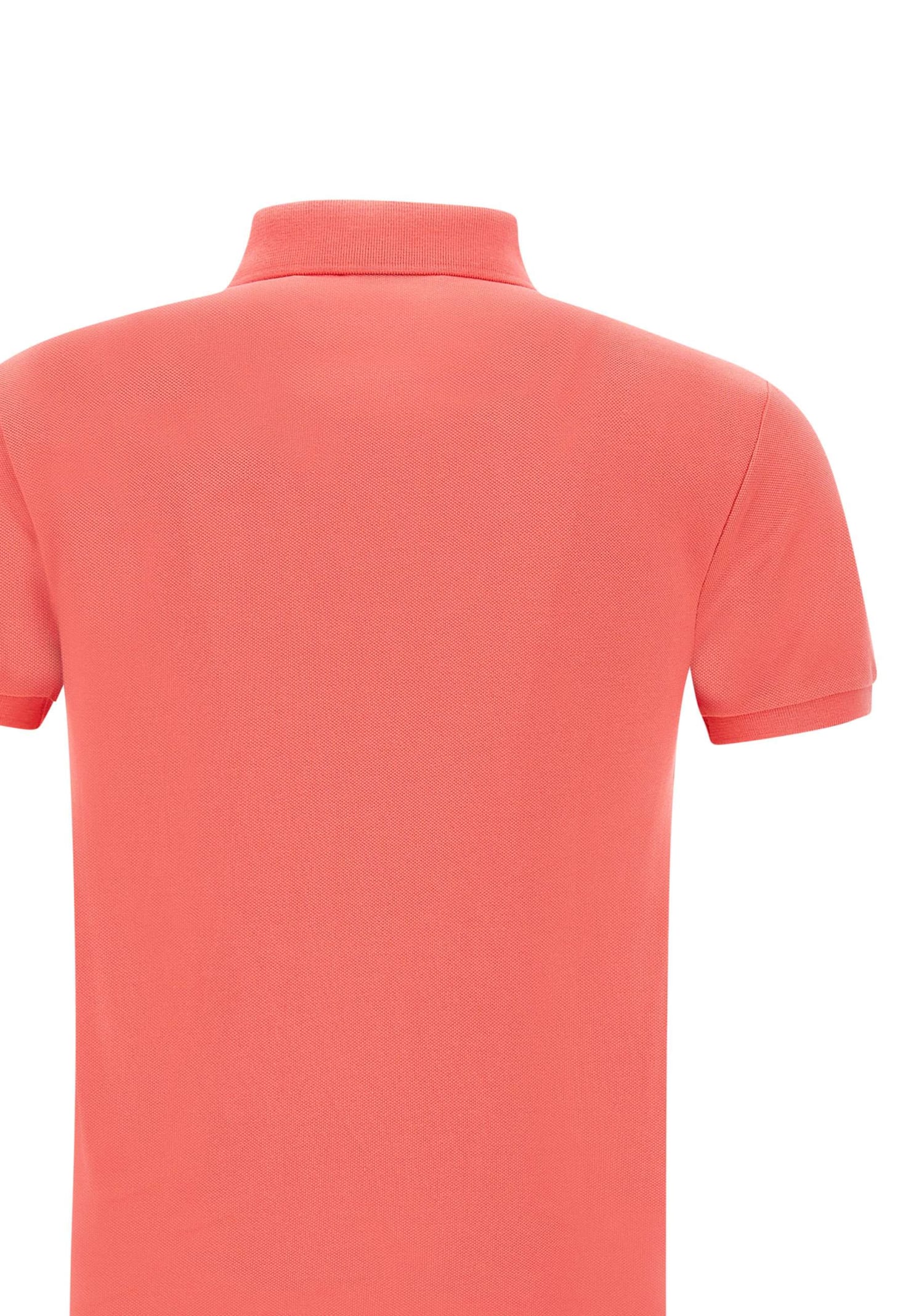Shop Polo Ralph Lauren Classics Cotton Piquet Polo Shirt In Red