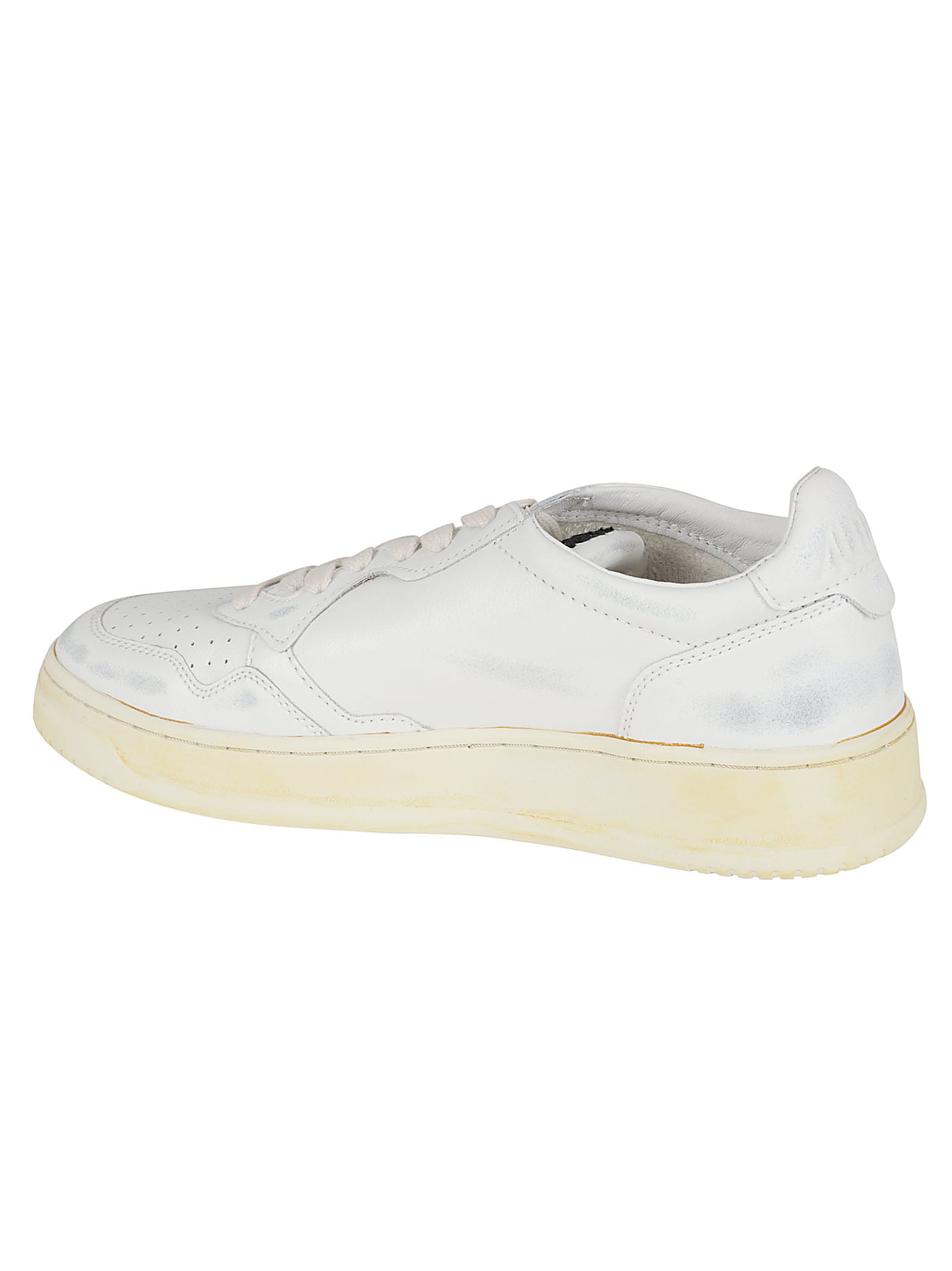Shop Autry Sup Vintage Low Man Sneakers In White