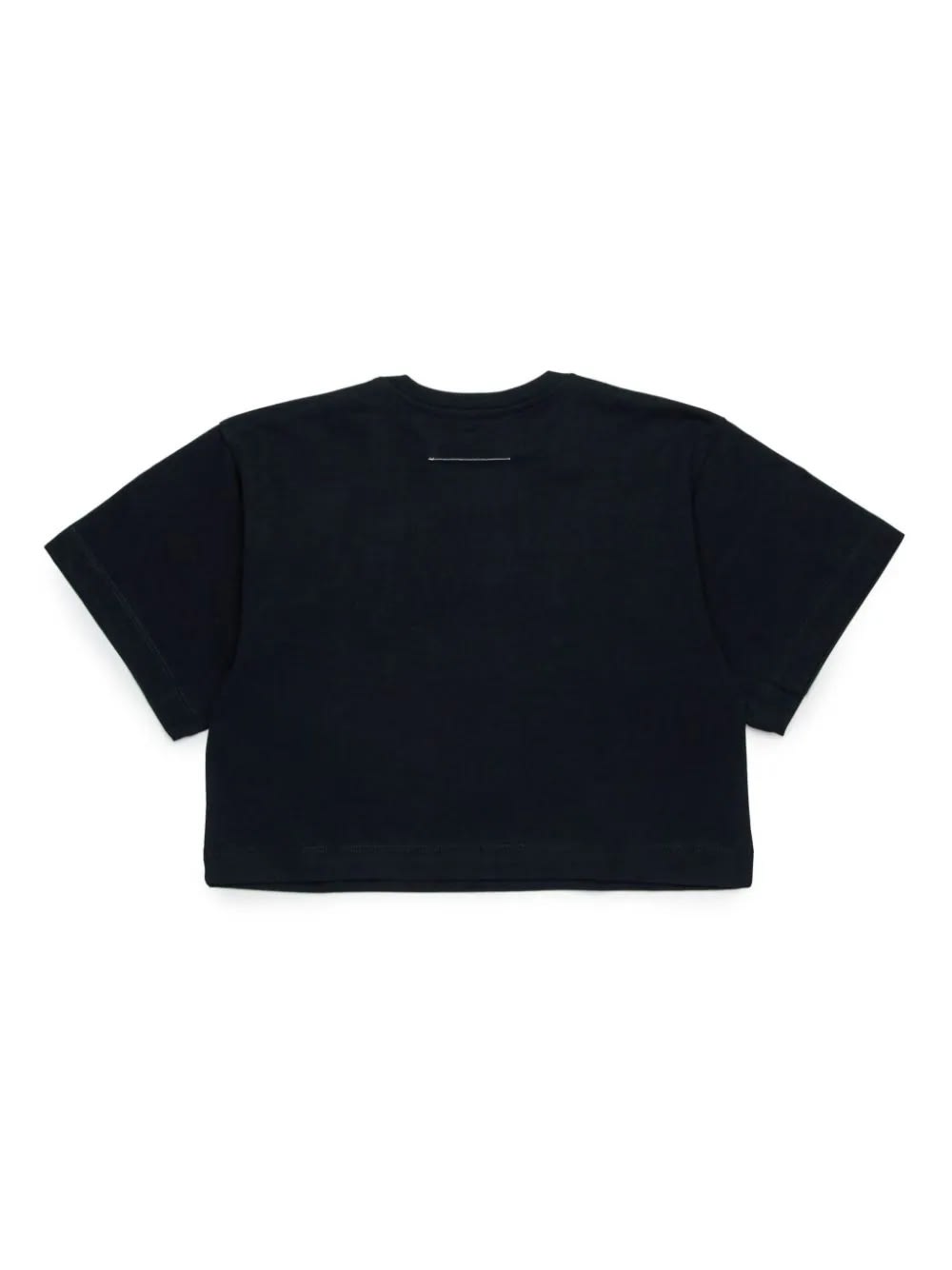 Shop Mm6 Maison Margiela T-shirt With Logo In Black