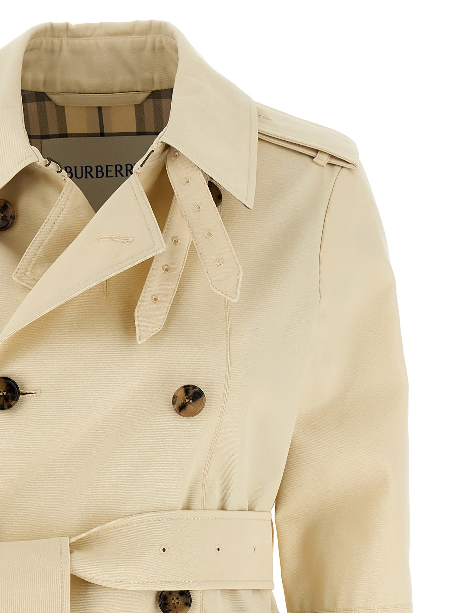 BURBERRY SHORT TRENCH COAT