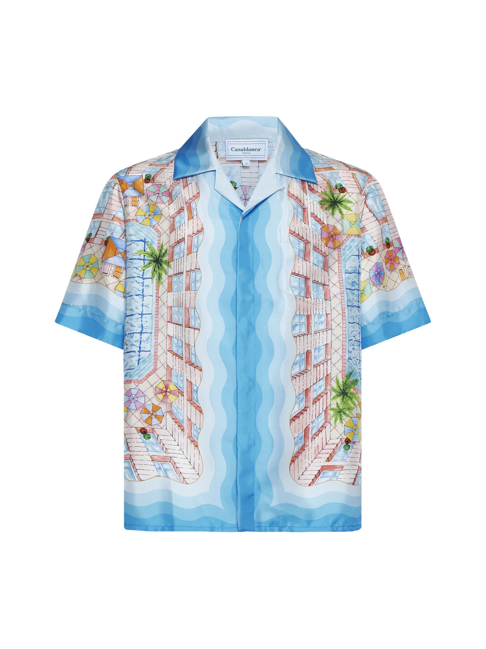 Shop Casablanca Shirt In Multicolour