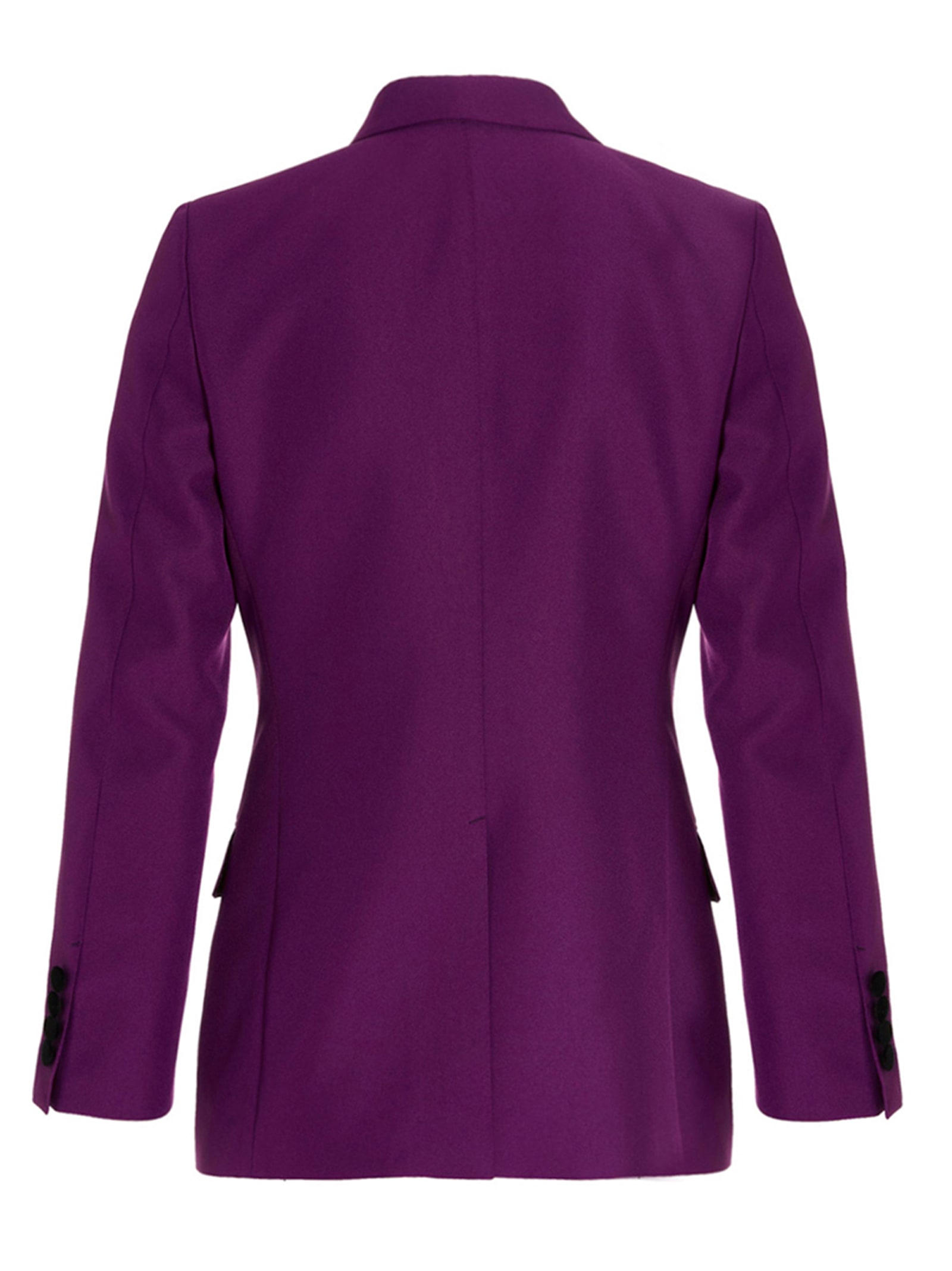 Gucci Purple Double-breasted Blazer In Purple