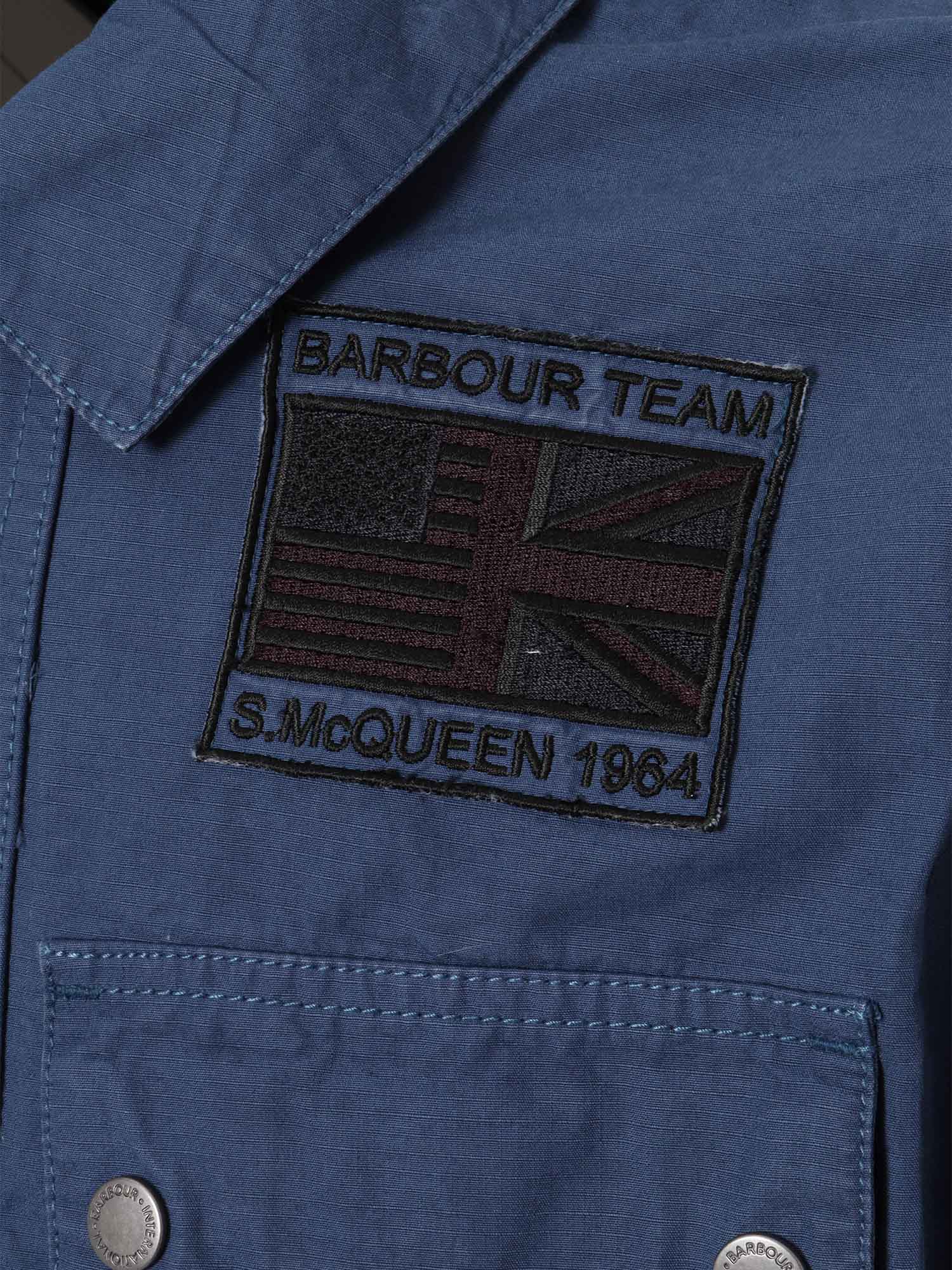 Shop Barbour Casual Blue Jacket