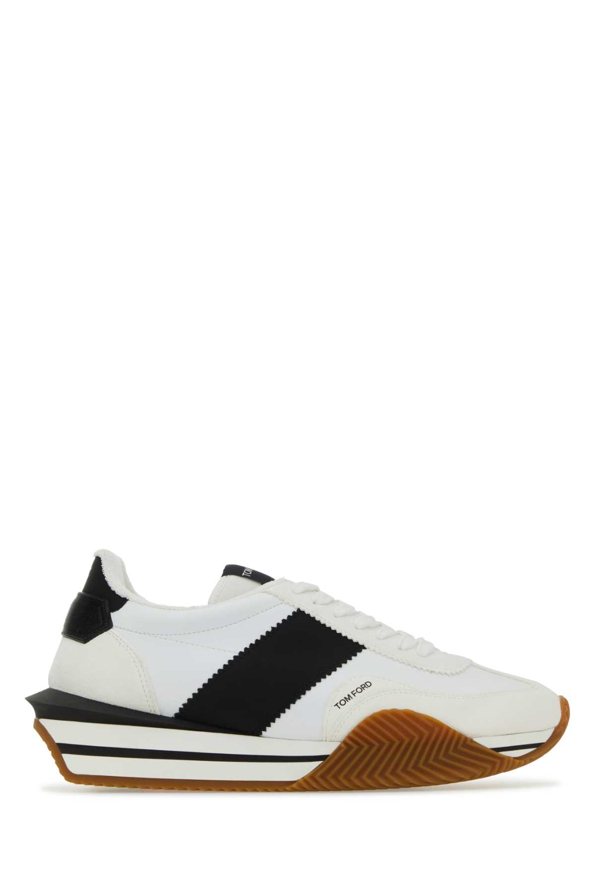 Shop Tom Ford Multicolor Fabric Sneakers In 5w004