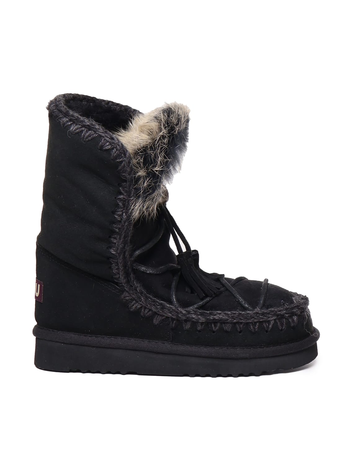 Shop Mou Eskimo Dream Boots In Black