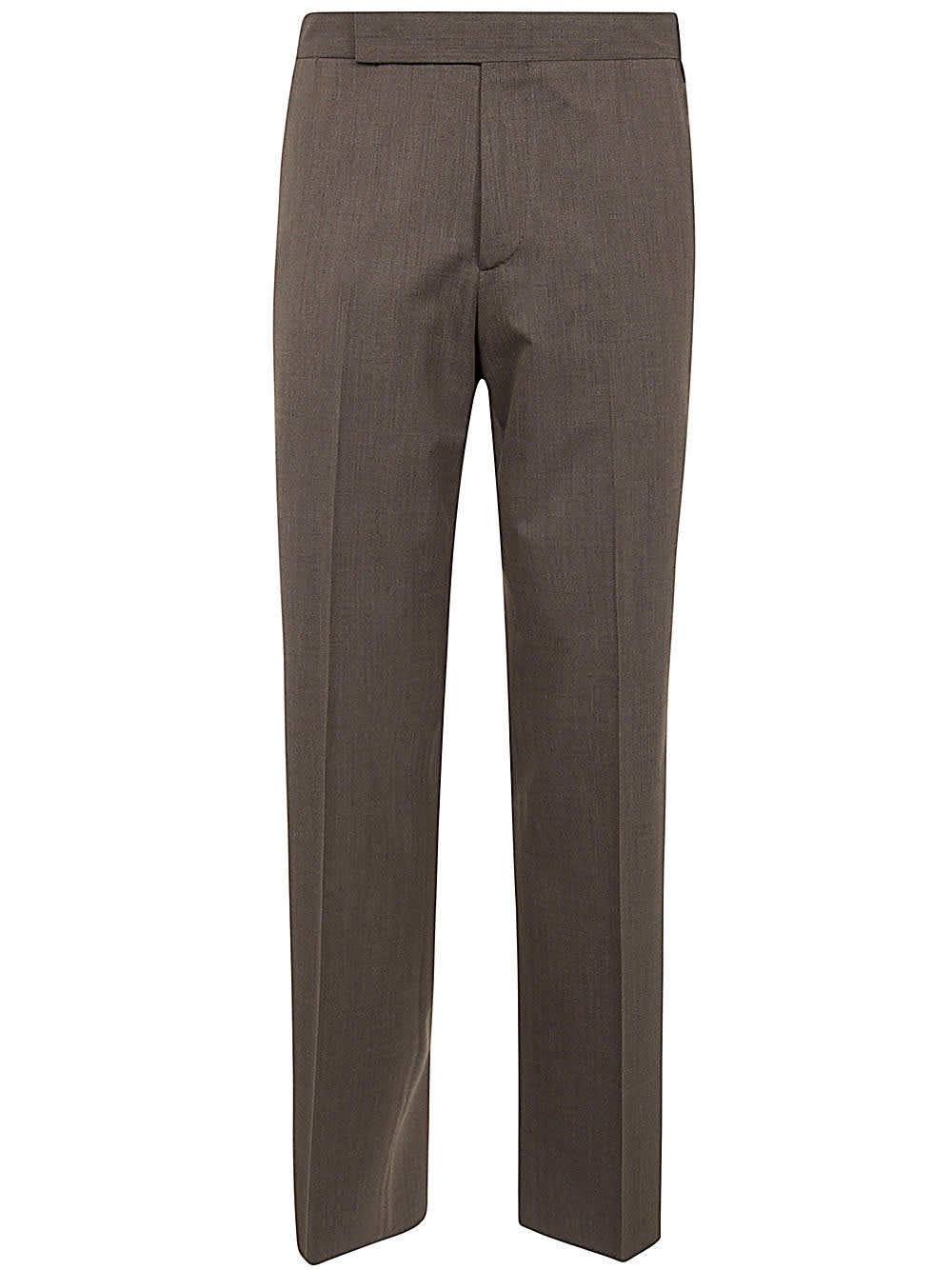 Shop Lardini Man Attitude Trousers In Brown