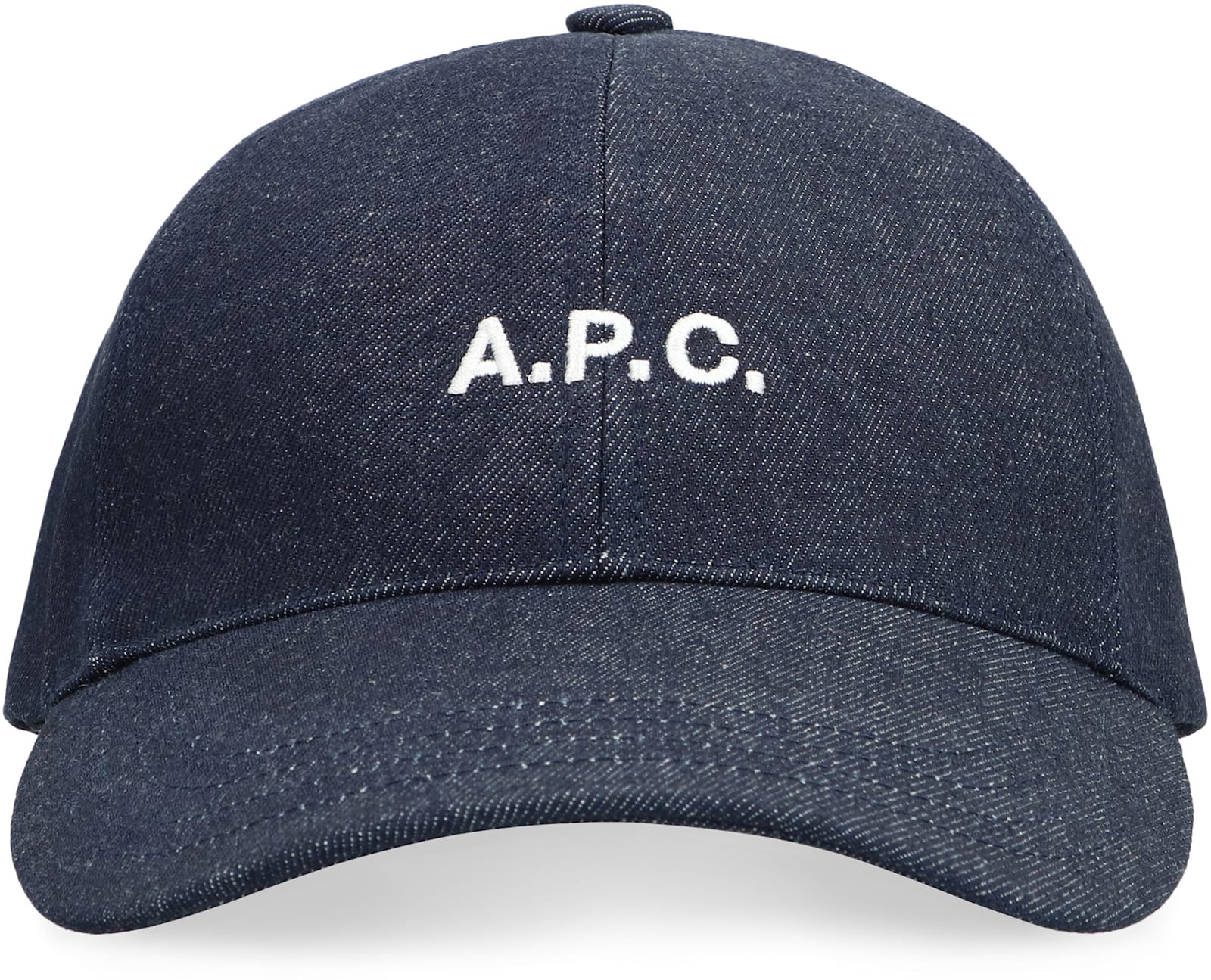 Apc Charlie Logo Baseball Cap In Blue