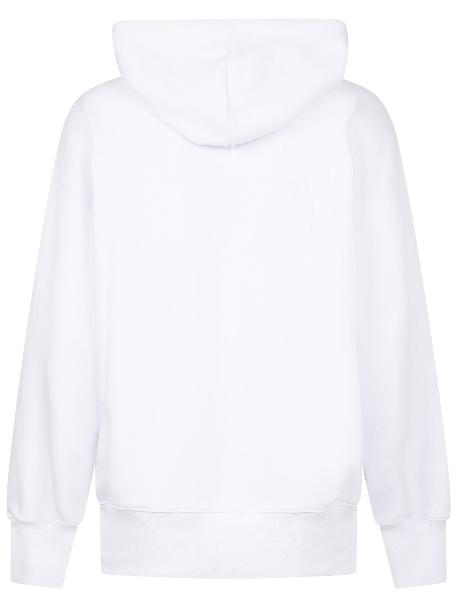 Shop Msgm Relaxed Fit Sweatshirt In White