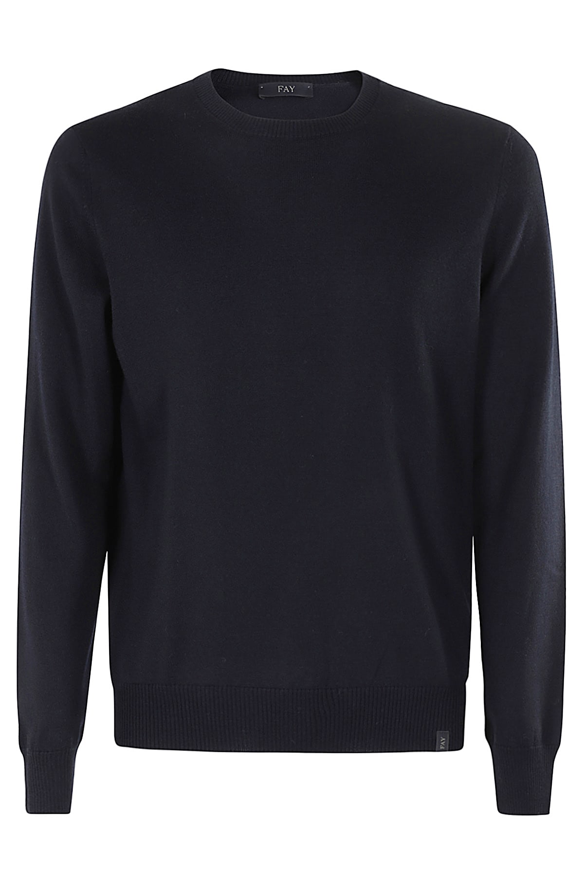 Shop Fay Pullover G Collo In Blu