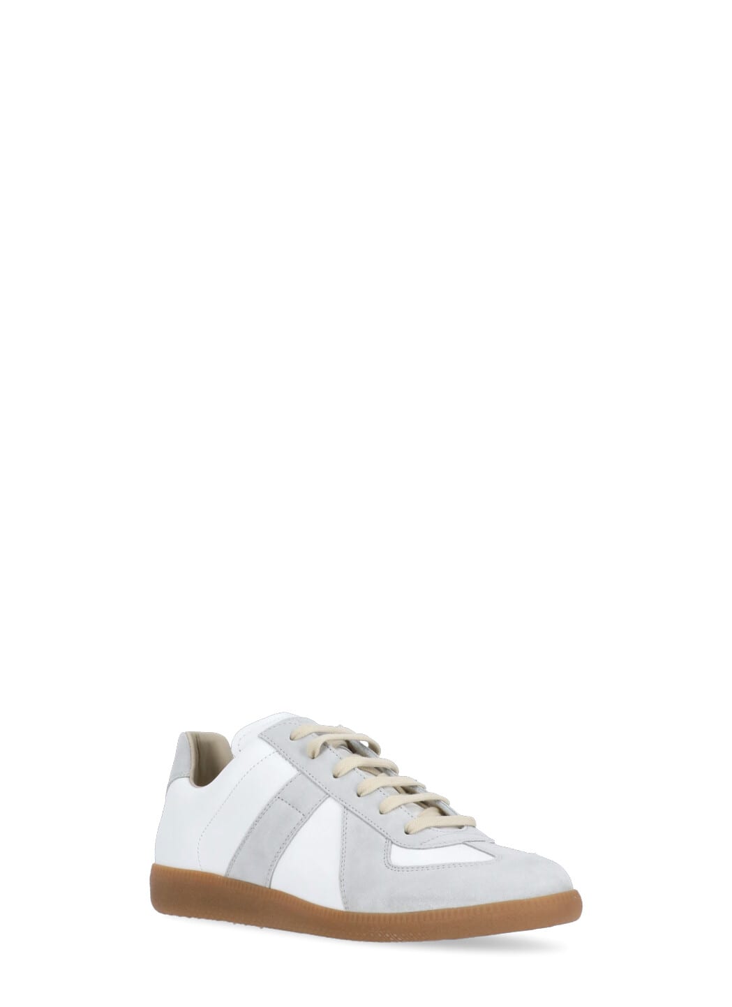 Shop Maison Margiela Replica Sneakers In White