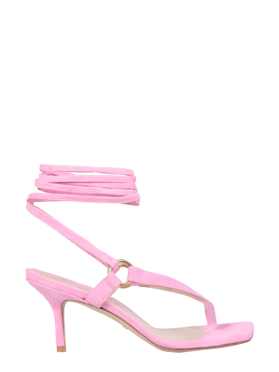 Shop Stuart Weitzman Lalita Sandals In Pink
