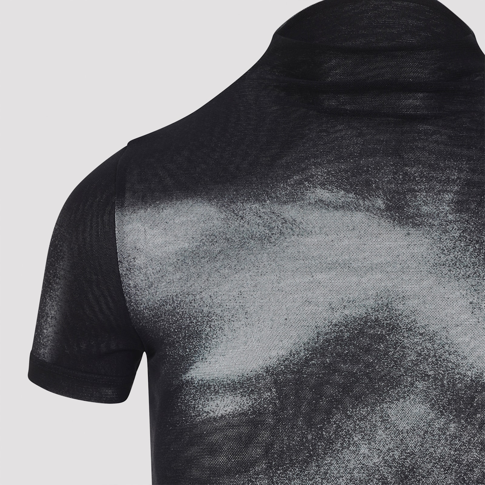 Jean Paul Gaultier Soft Goat Girlfriend Cashmere Turtle-neck Jumper In Multi