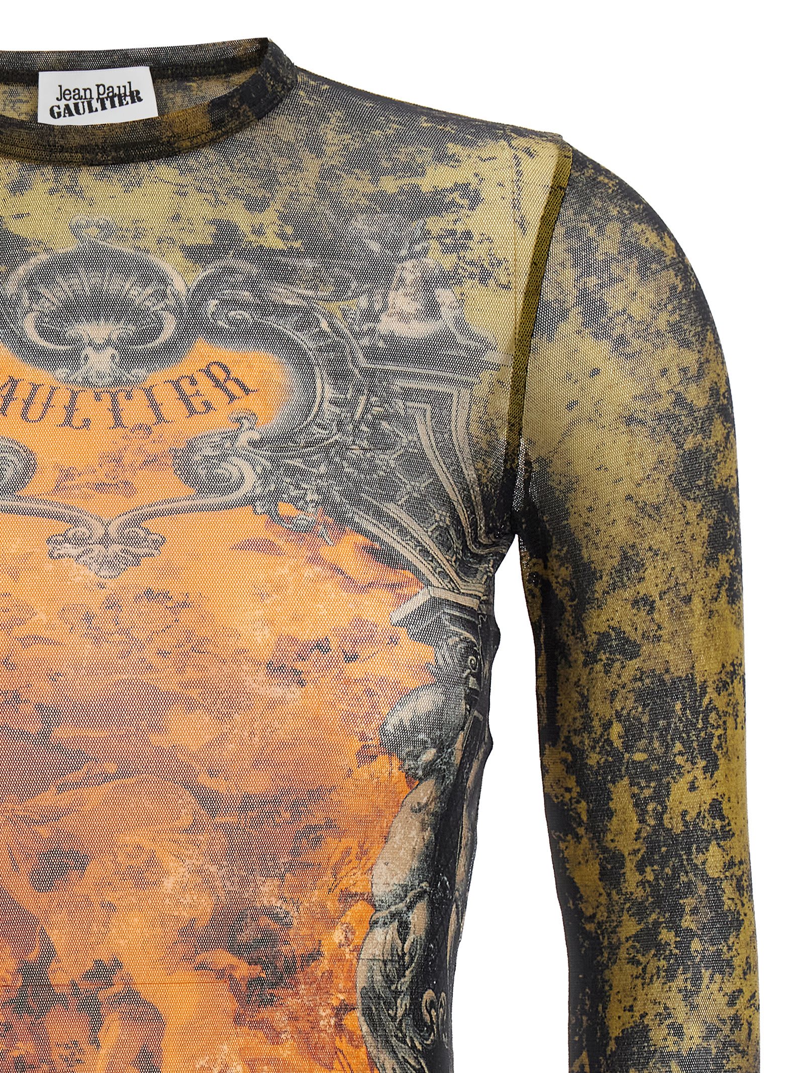 Jean Paul Gaultier 'médaillon' Top In Multi