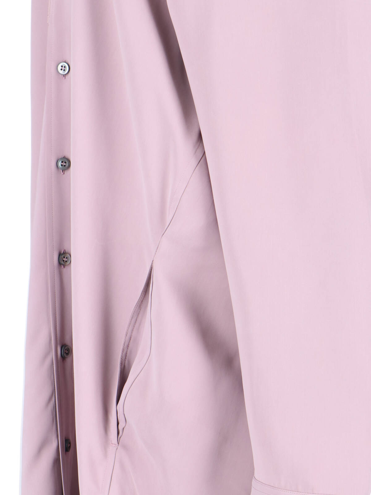 Shop Y/project Maxi Chemisier Dress In Pink