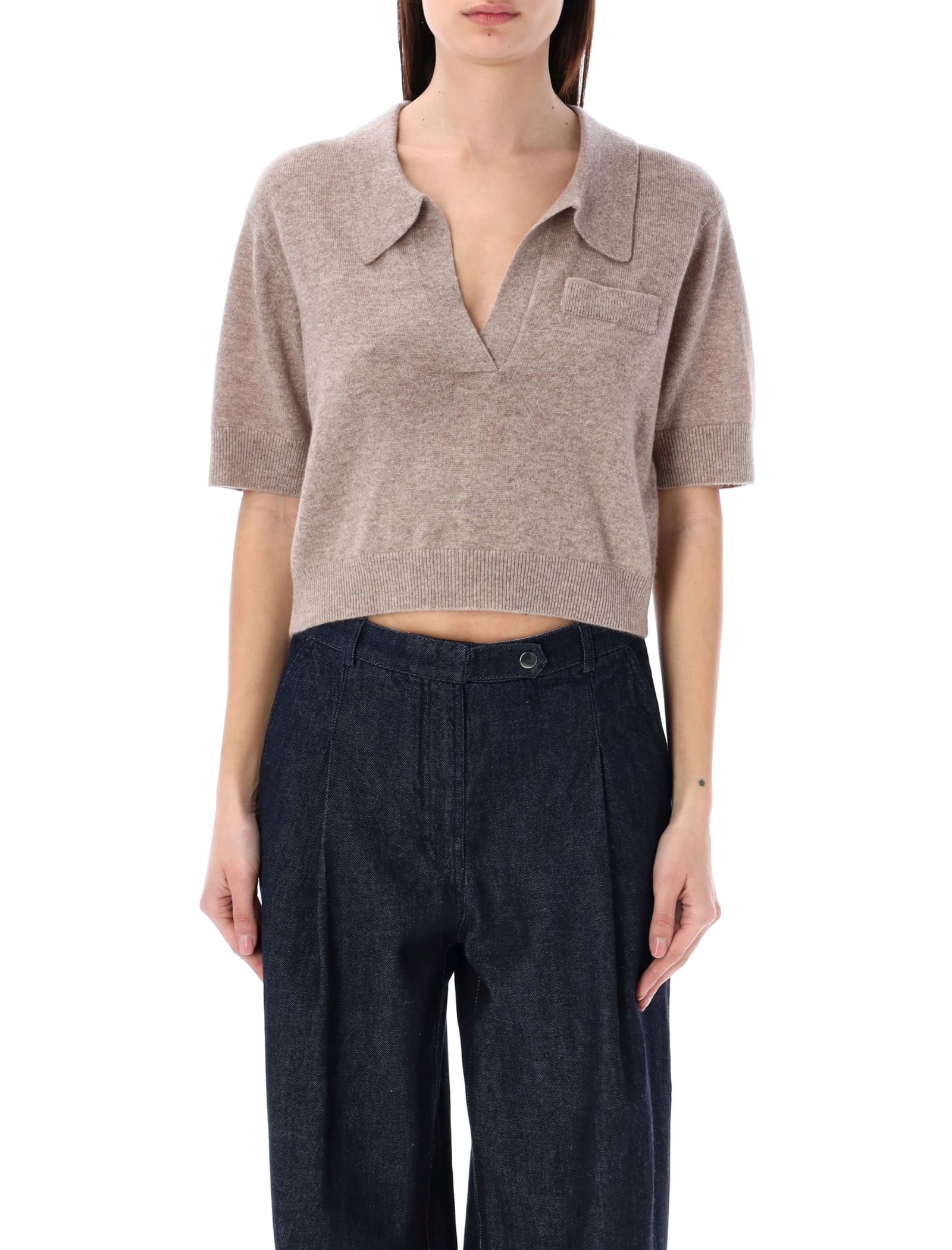 Shop The Garment Piemonte Cropped In Toast