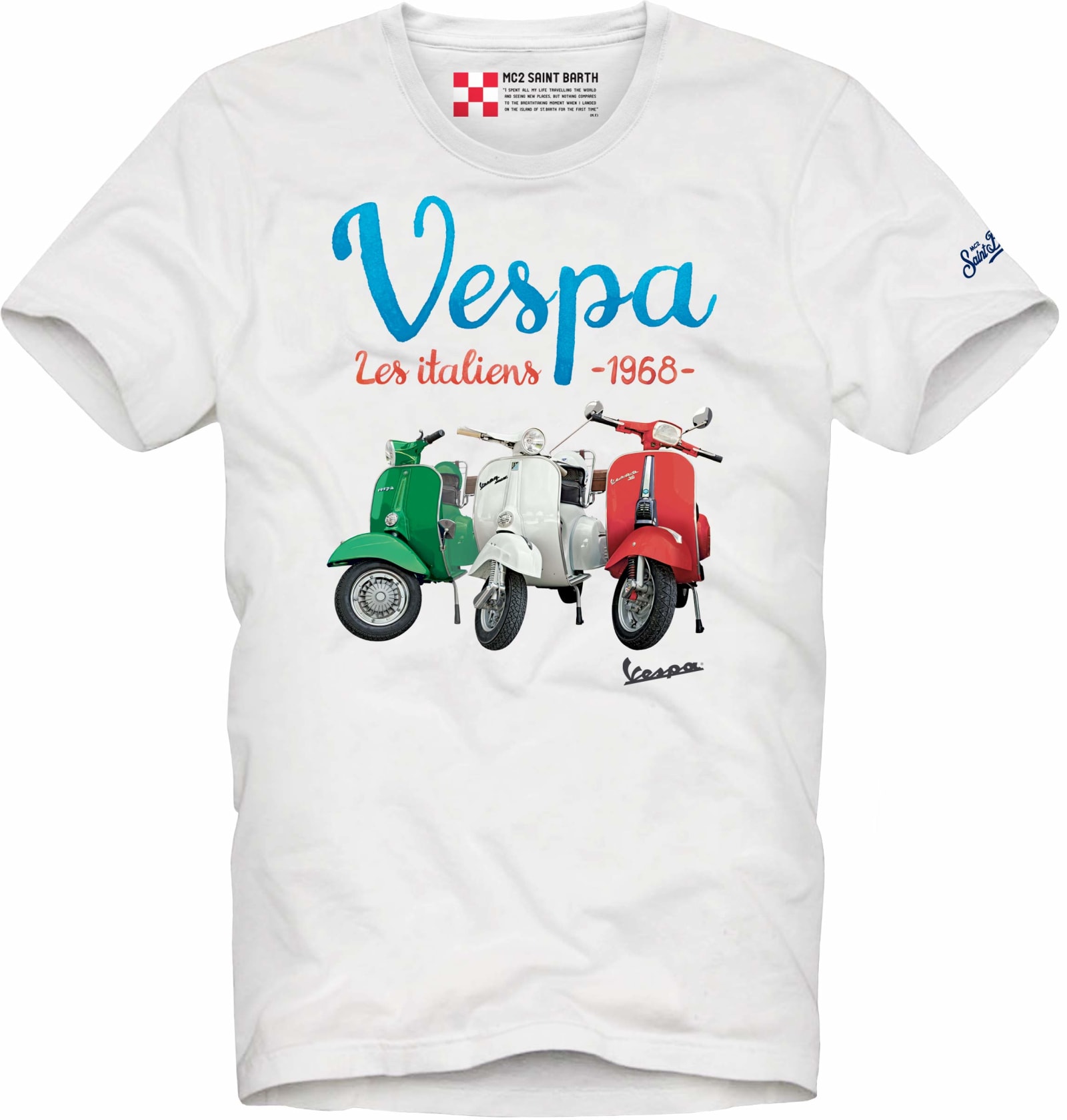 MC2 Saint Barth Vespa T-shirt Boy Italiens