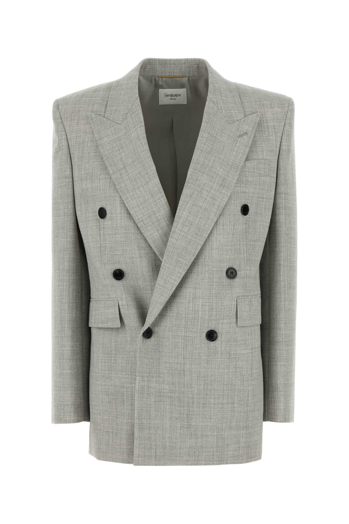 Grey Wool Blazer