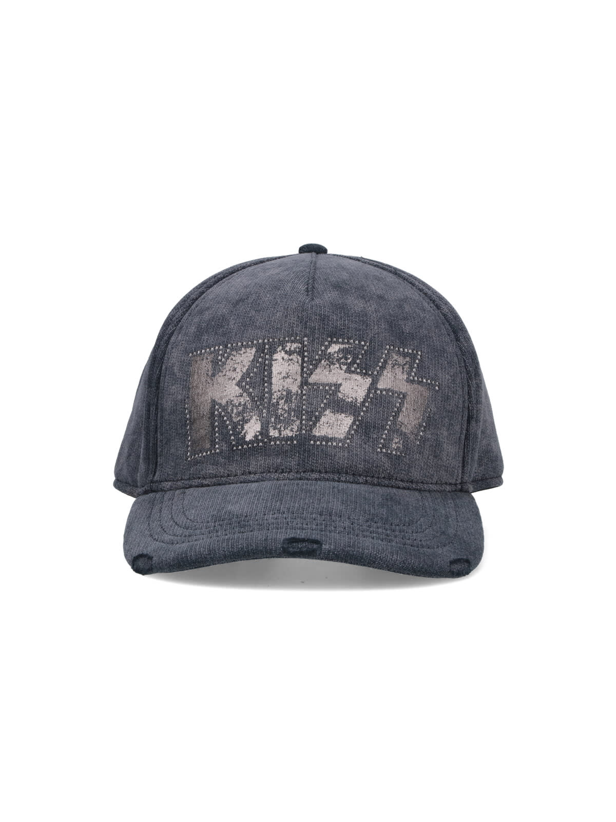 Dsquared2 Relaxed Style Hat Curved Brim In Gray