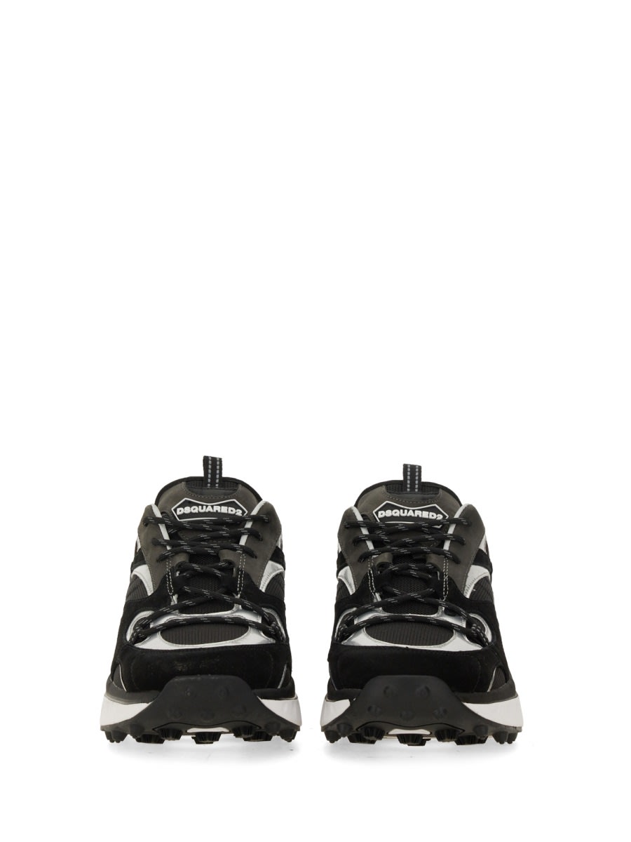 Shop Dsquared2 Bubble Sneaker In Black