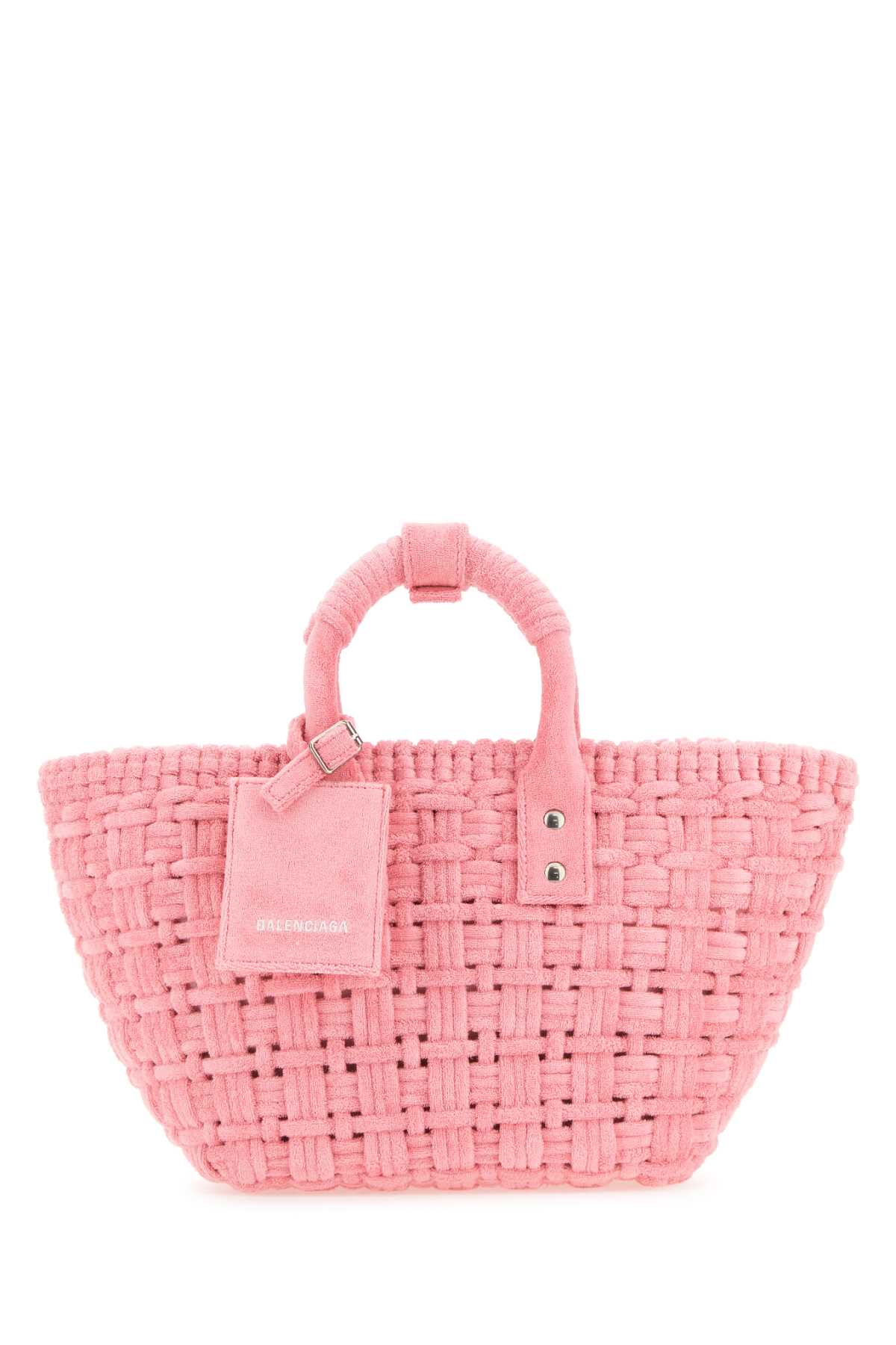 Pink Terry Fabric Bistro Xs Handbag