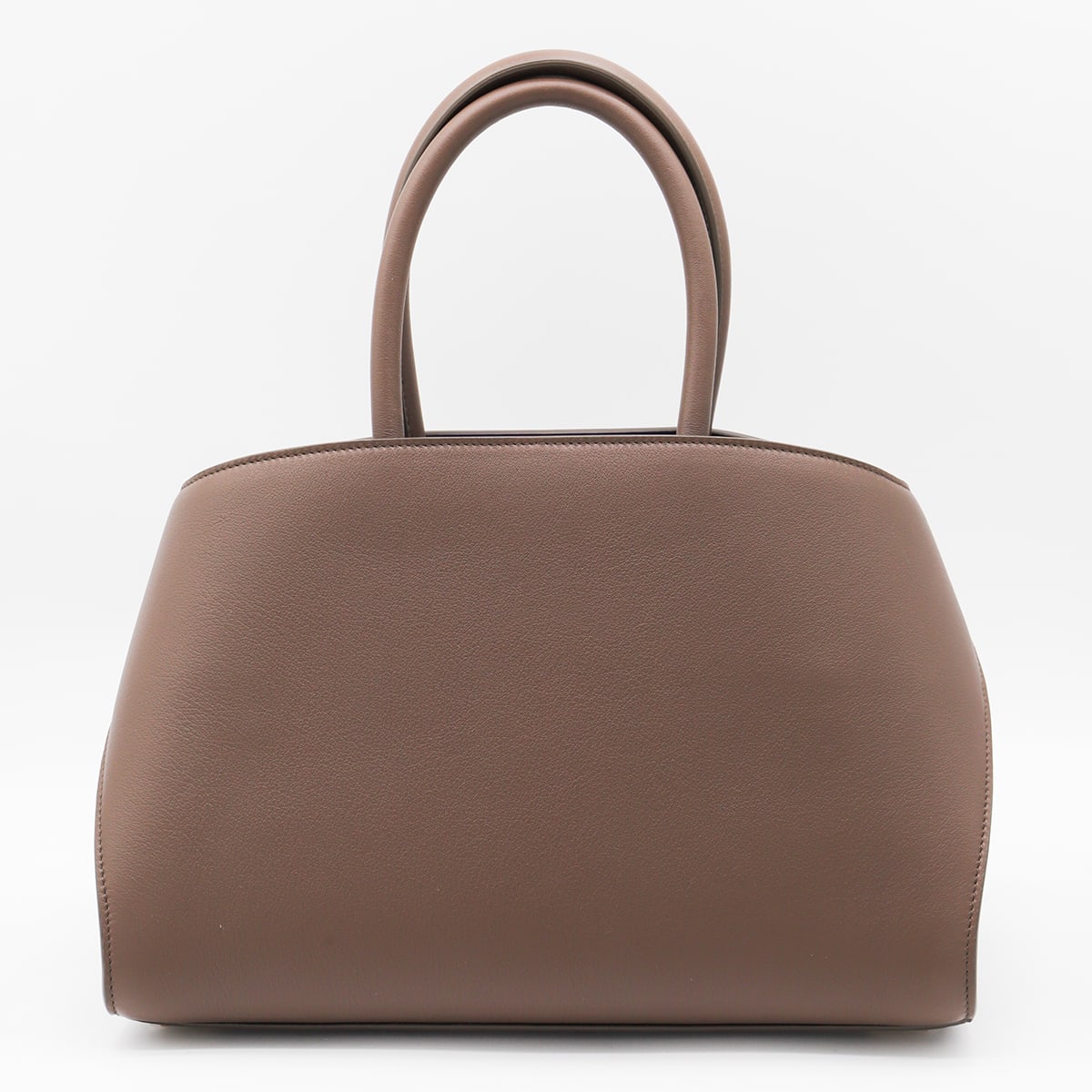 Ferragamo Structured Top Handle Shoulder Bag In Multi