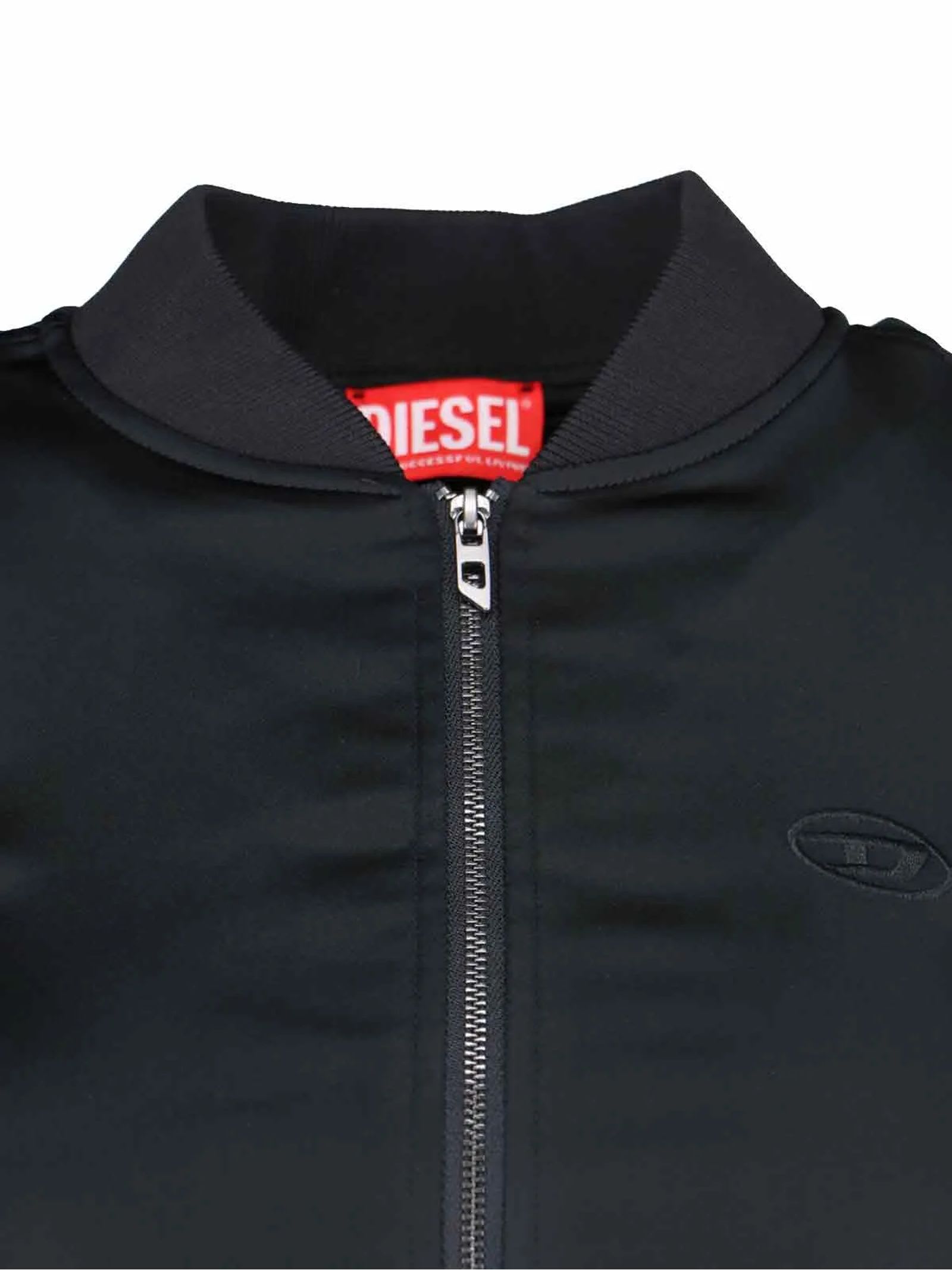 Shop Diesel Black Oper Jacket