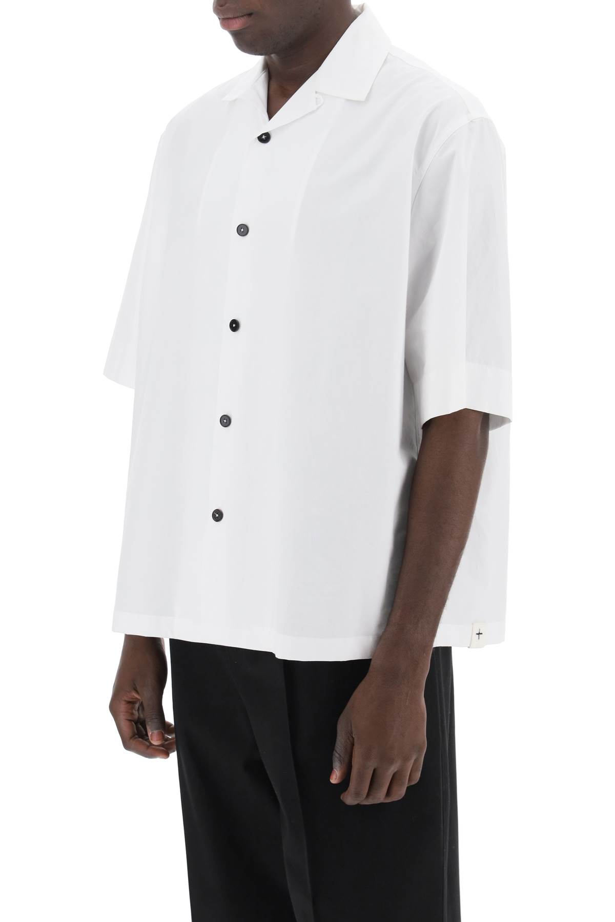 Shop Jil Sander Short-sleeved Boxy Fit In Optic White (white)