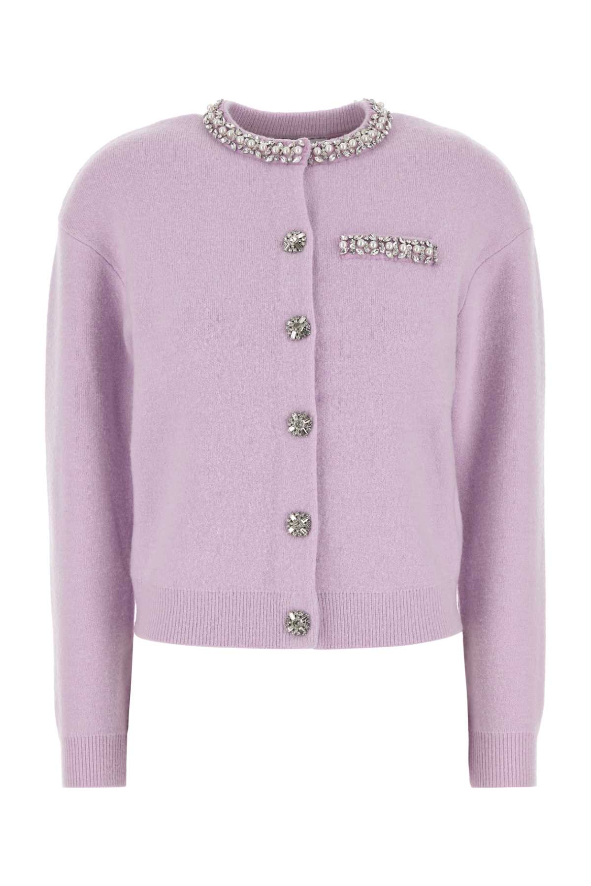 Self-portrait Crystal Trim Cardigan - self-portrait - Modalova
