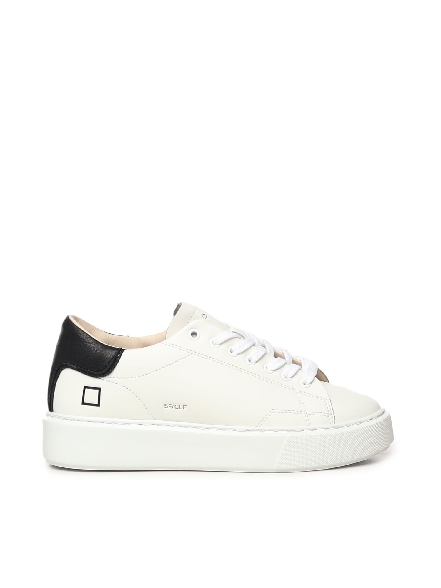 Date Sphere Sneakers In White