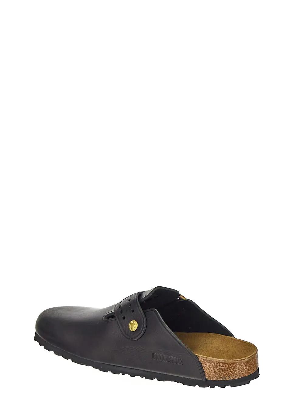 Shop Birkenstock Bolston Bold Gap In Black