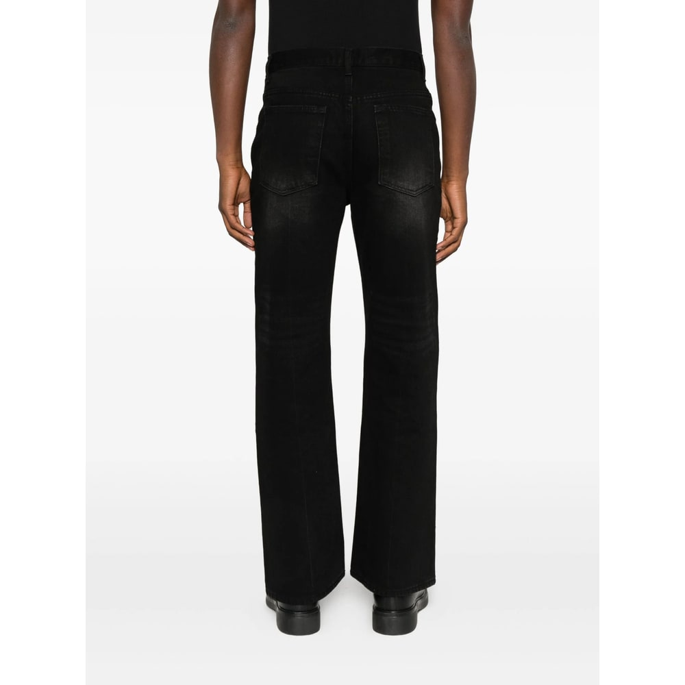 Tonywack Faded-effect Jeans In Black