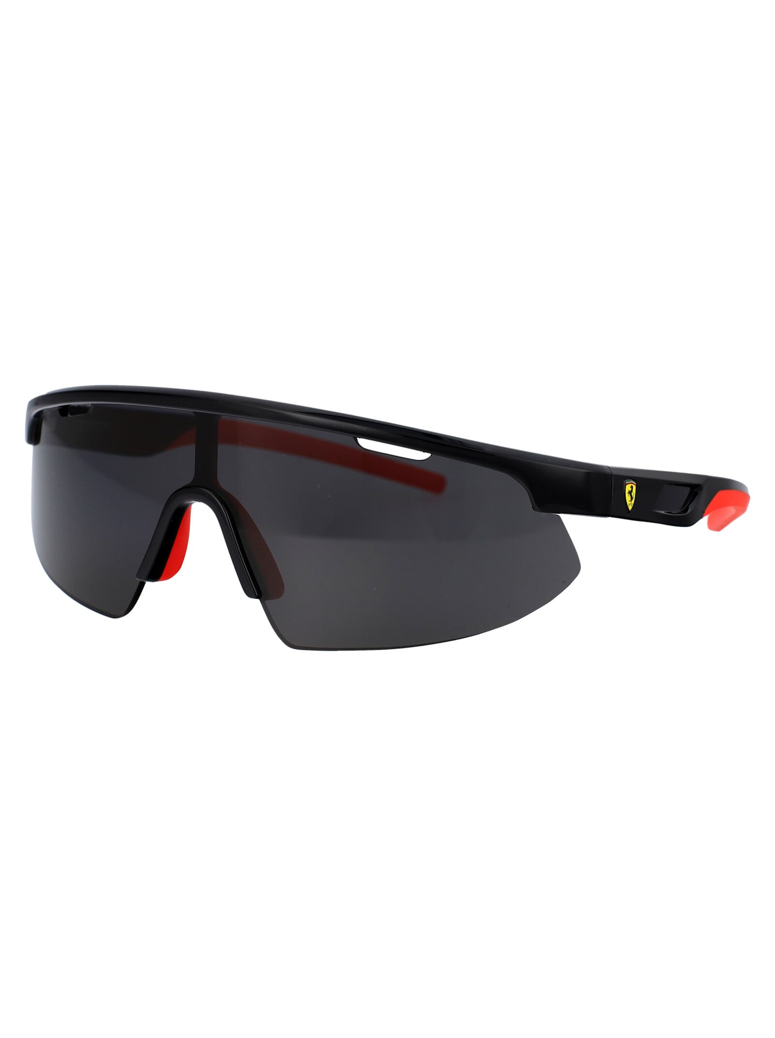 Ferrari 0fz6004u Sunglasses In Black
