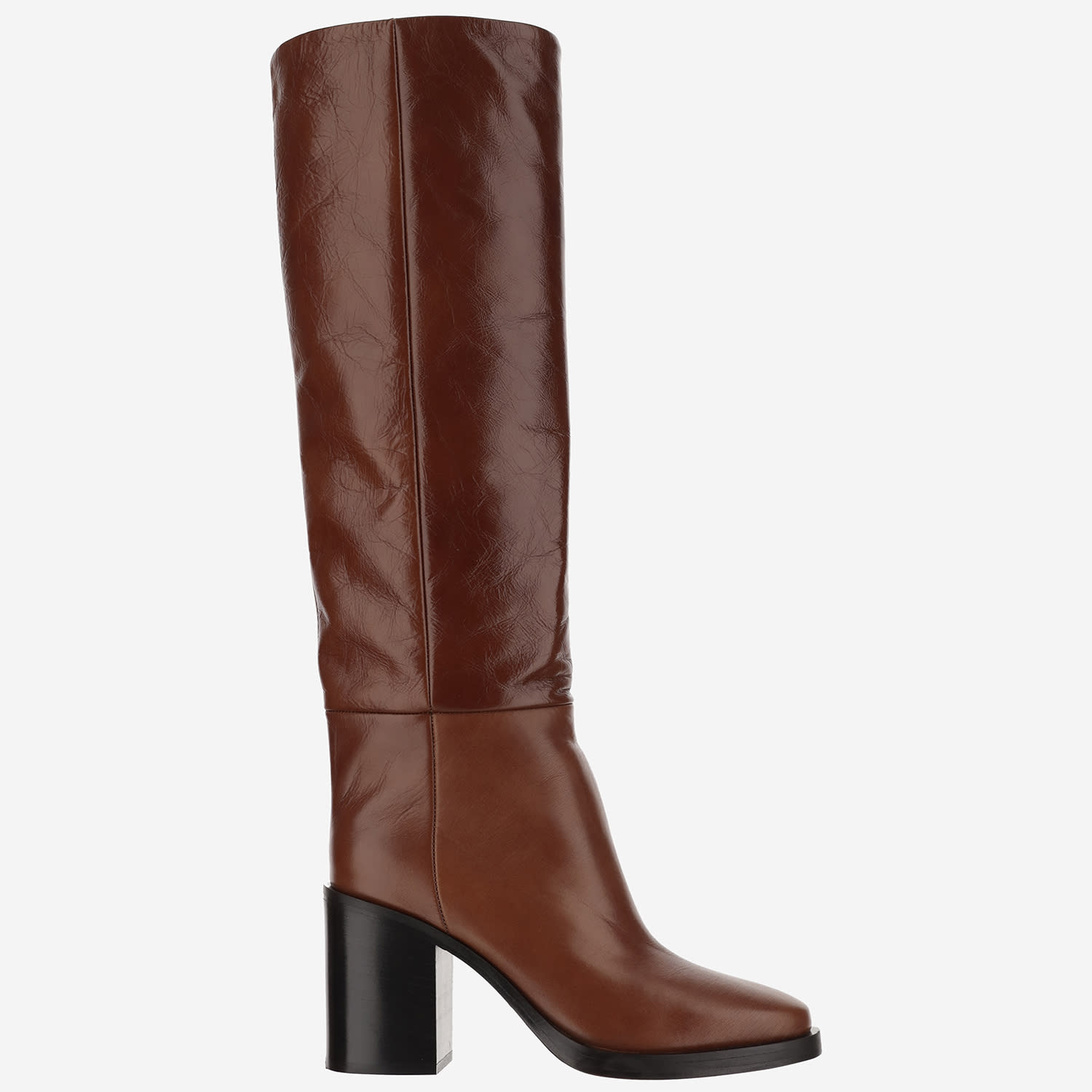 Paris Texas Ophelia Knee-high Boots In Cuoio