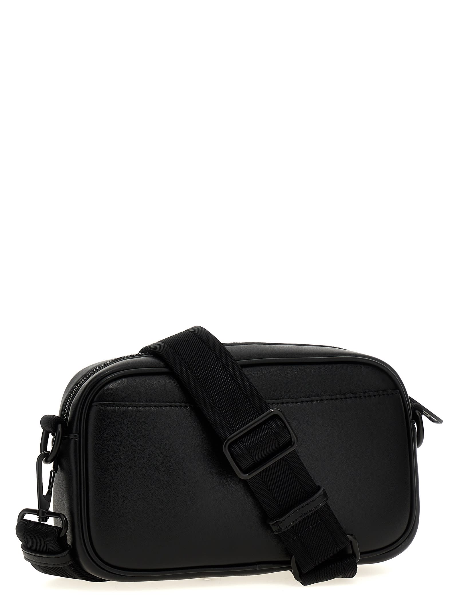 Diesel Holi-d Crossbody Bag In Black