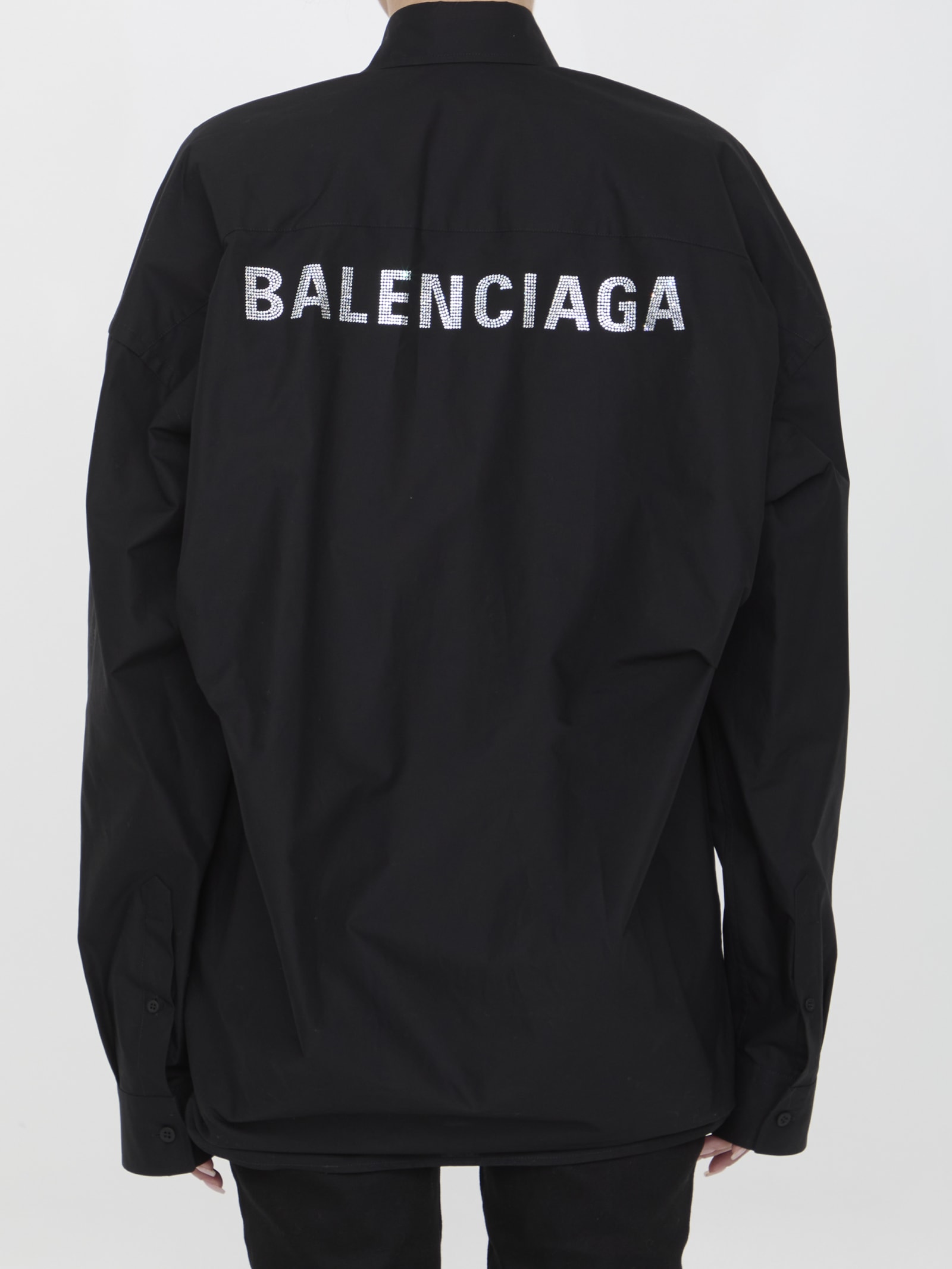 Shop Balenciaga Shirt In Black