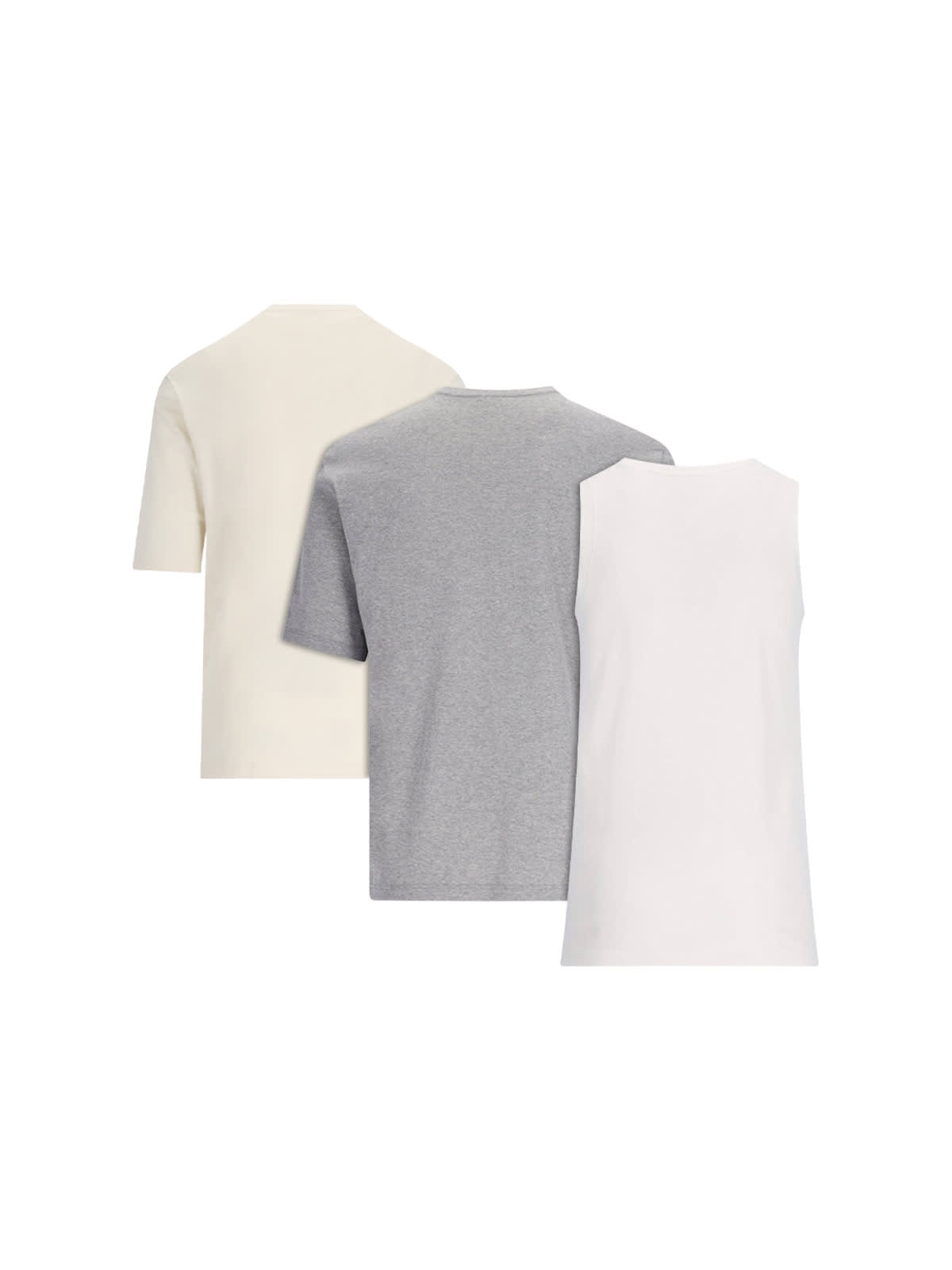 Shop Jil Sander 3-pack T-shirt Set In Multicolor