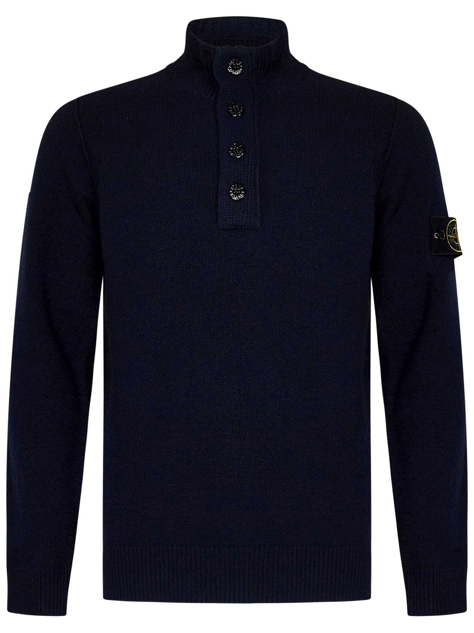 Shop Stone Island Sweater In Blue