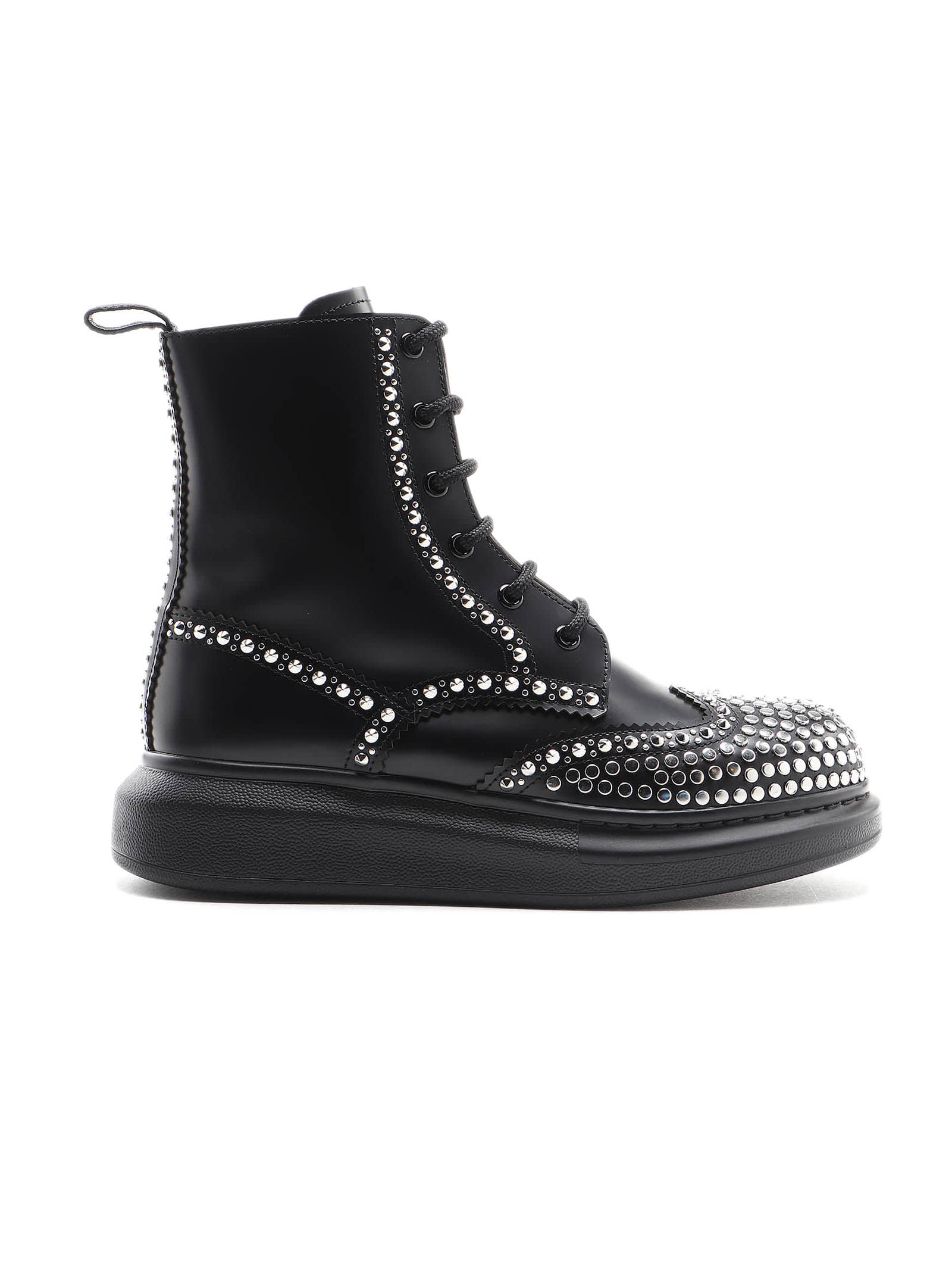 alexander mcqueen combat boots