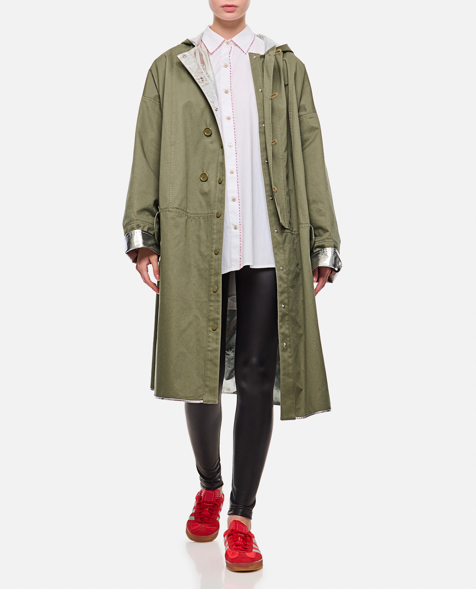 RABANNE DOUBLE PARKA COAT 