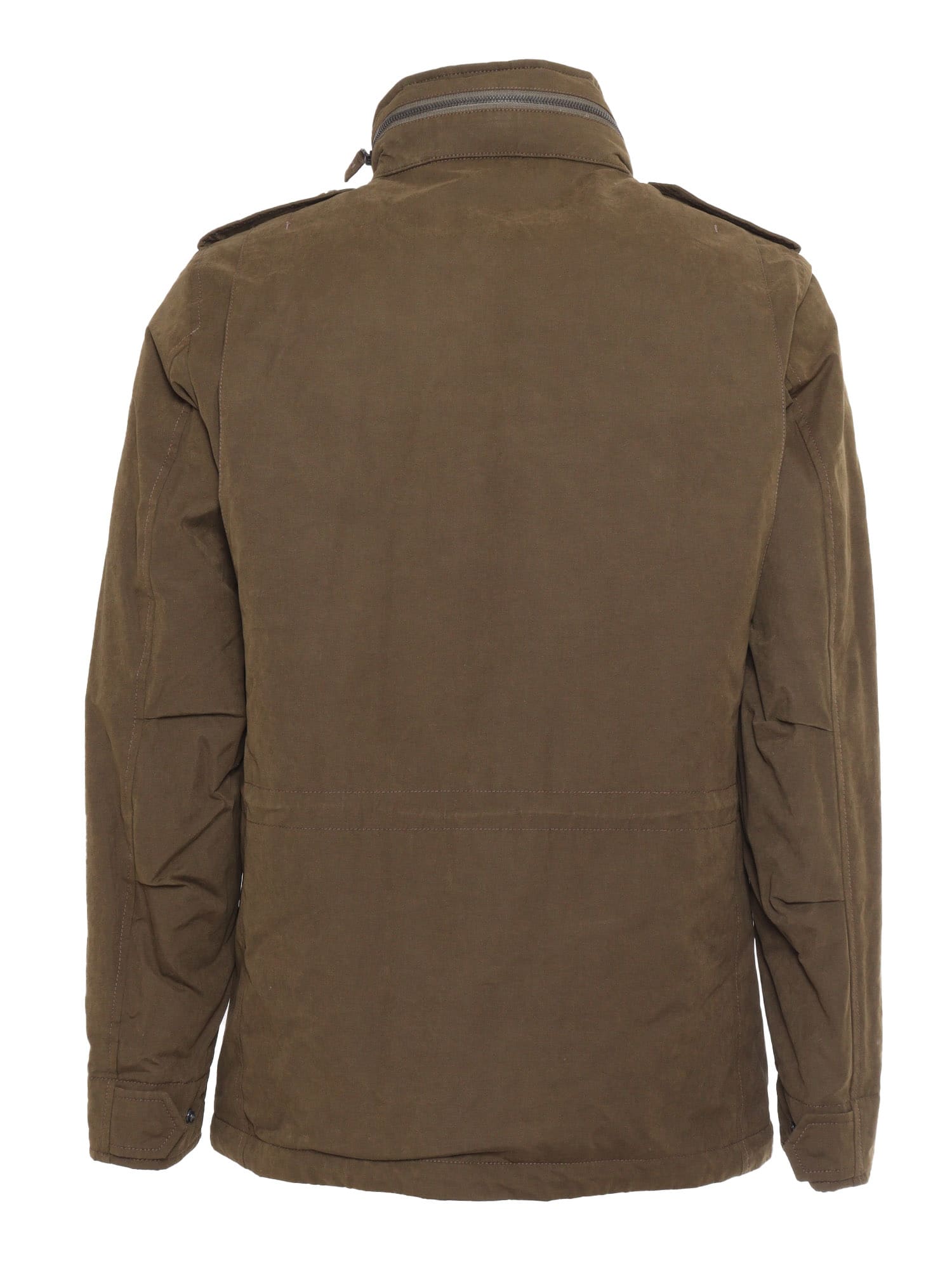 Shop Aspesi Man Jacket In Green