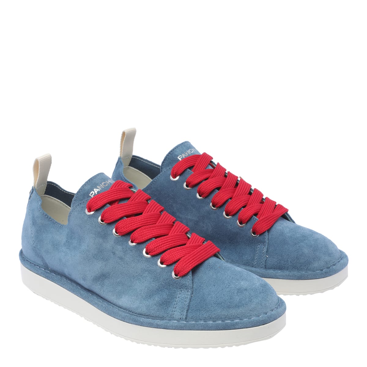 Shop Pànchic P01 Laced Up Shoes In Blue