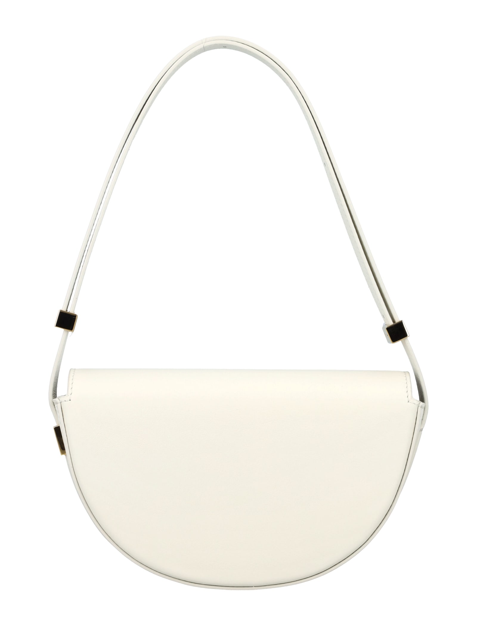 Patou Handbag With Logo In White Black
