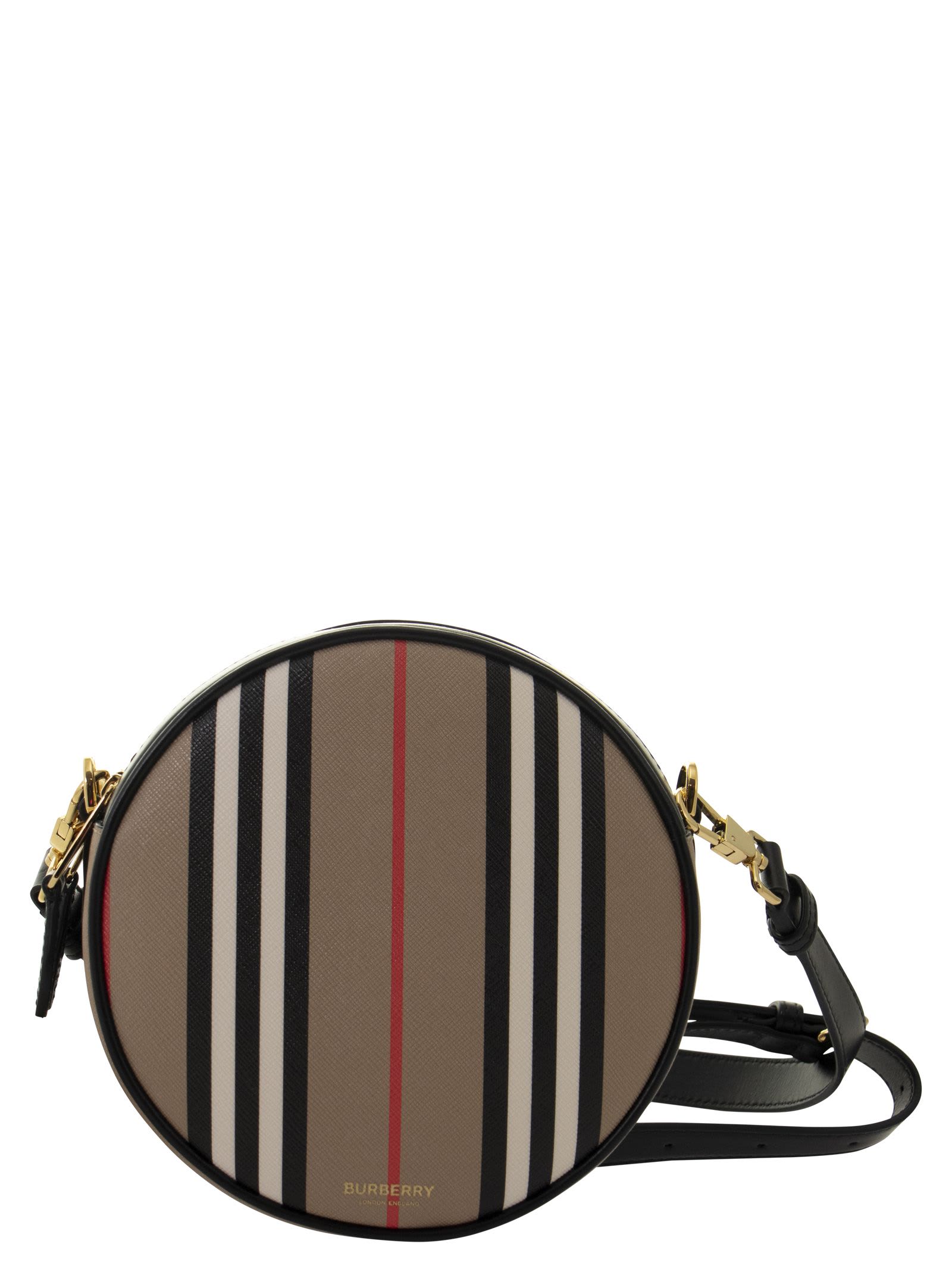 Burberry Louise - Icon Stripe E-canvas Bag